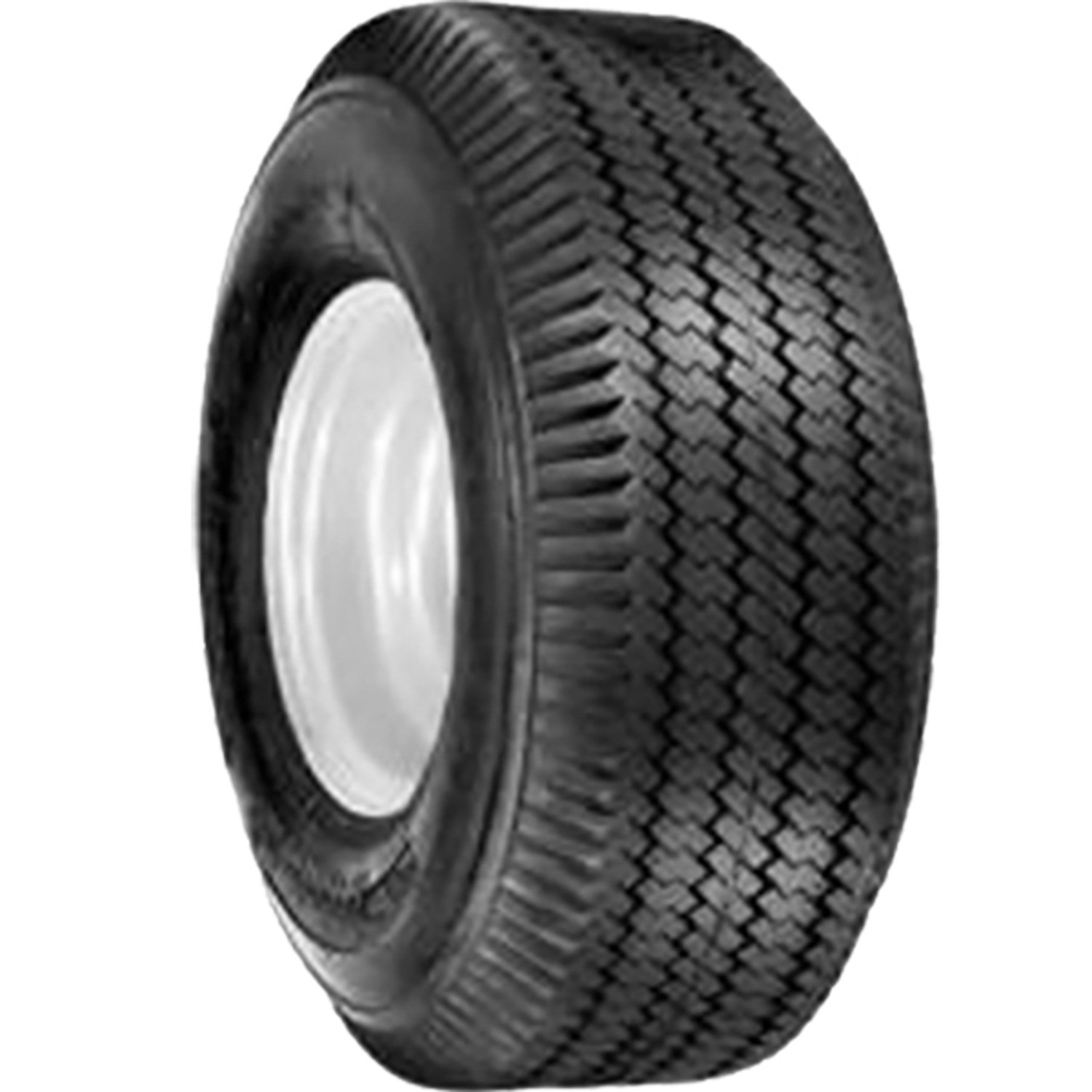 2 Tires Cordovan Sawtooth Rib 5.30-6 Load 4 Ply Lawn & Garden