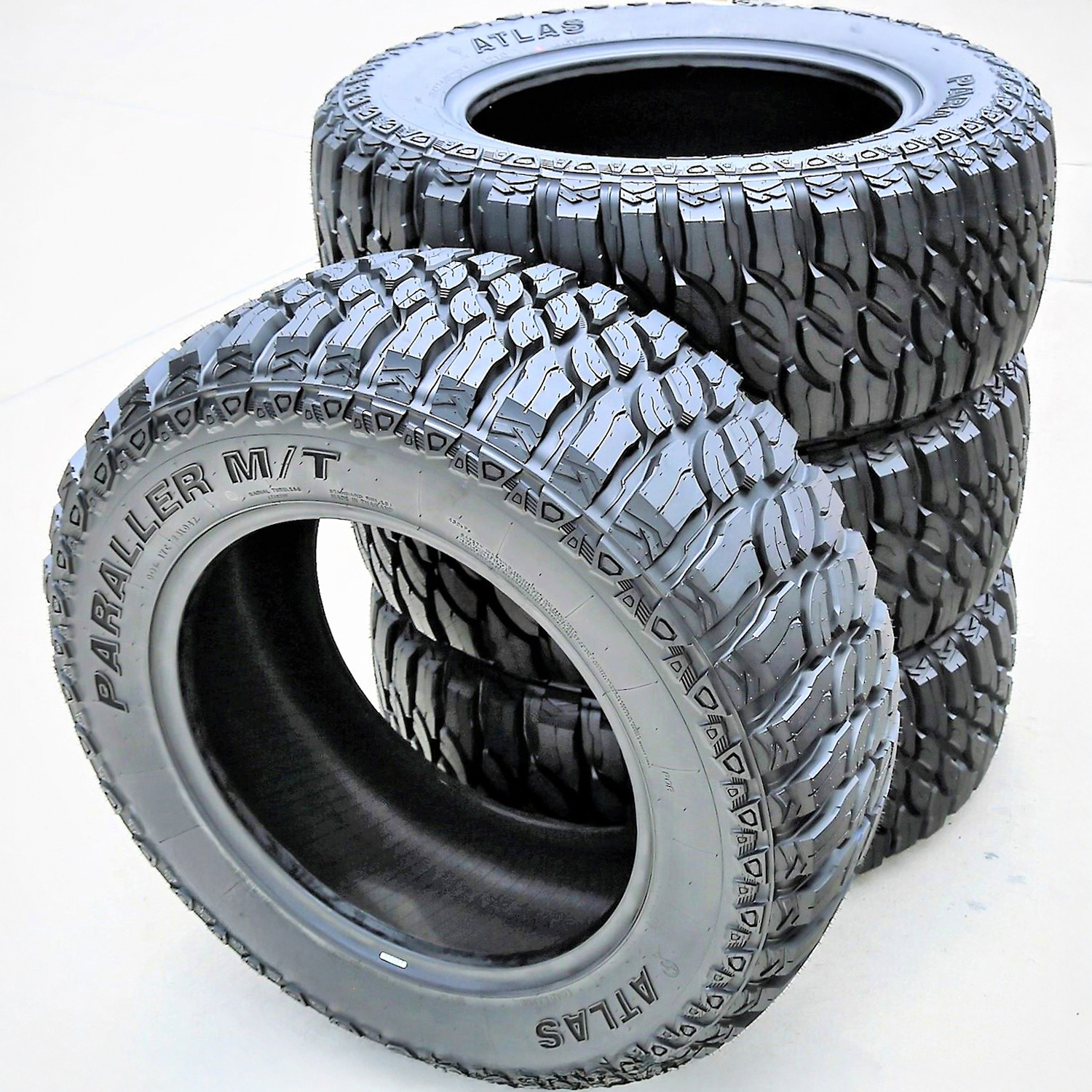 4 Tires Atlas Paraller M/T LT 305/70R17 Load D 8 Ply MT Mud