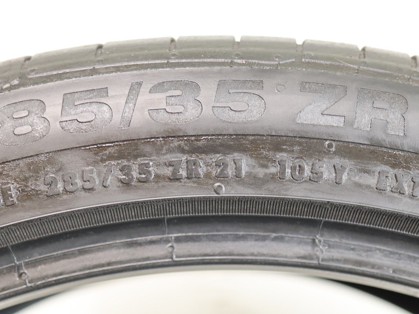 285/35ZR21 Continental ContiSport Contact 5P MO 105Y 6-6.5/32 DOT 2922 1J147