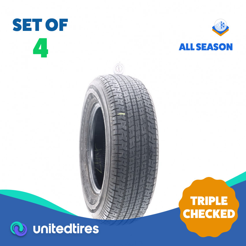 Set of (4) Used ST 205/75R14 Goodyear Endurance 105/101N – 6.5-7/32