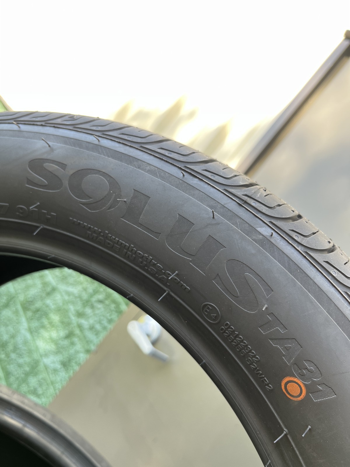 Set Of 2 Tires New Kumho Solus TA31 205/55R17 91H DOT.5025 9.75/32 New