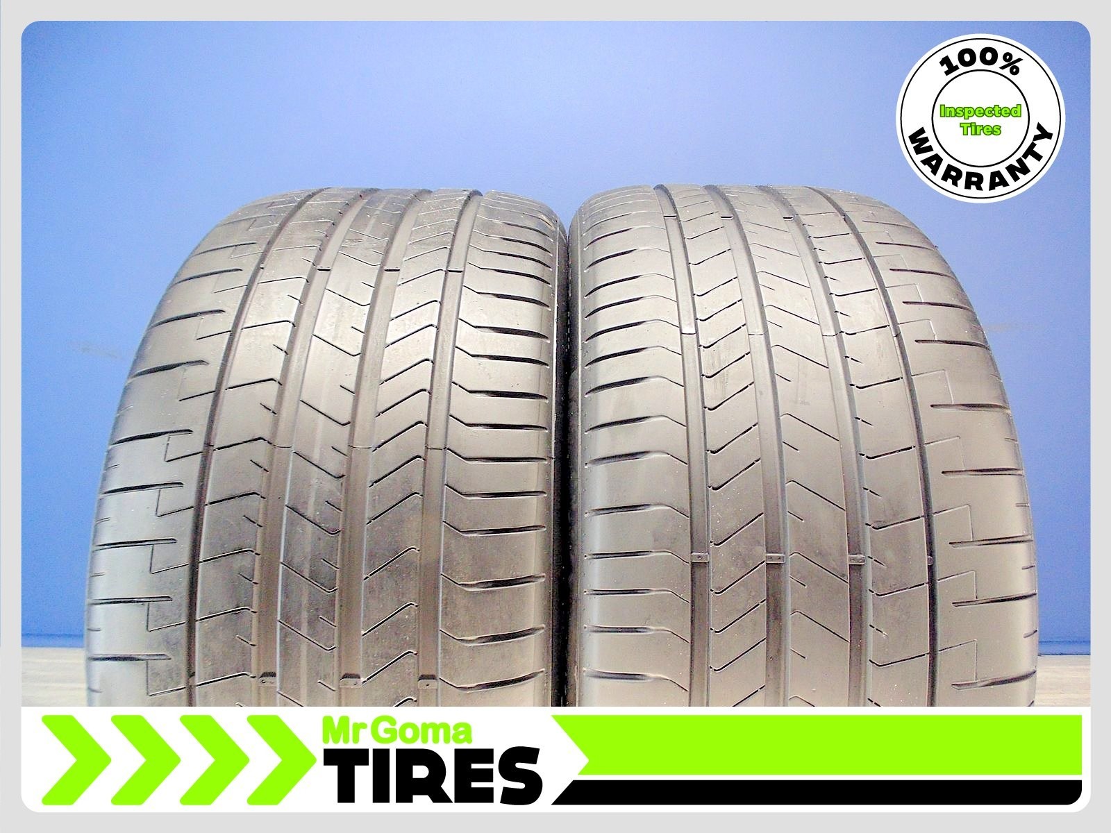 2 PIRELLI P ZERO PZ4 KS RFT RSC XL 315/35R22 USED TIRES 7.9/32 TREAD 3153522