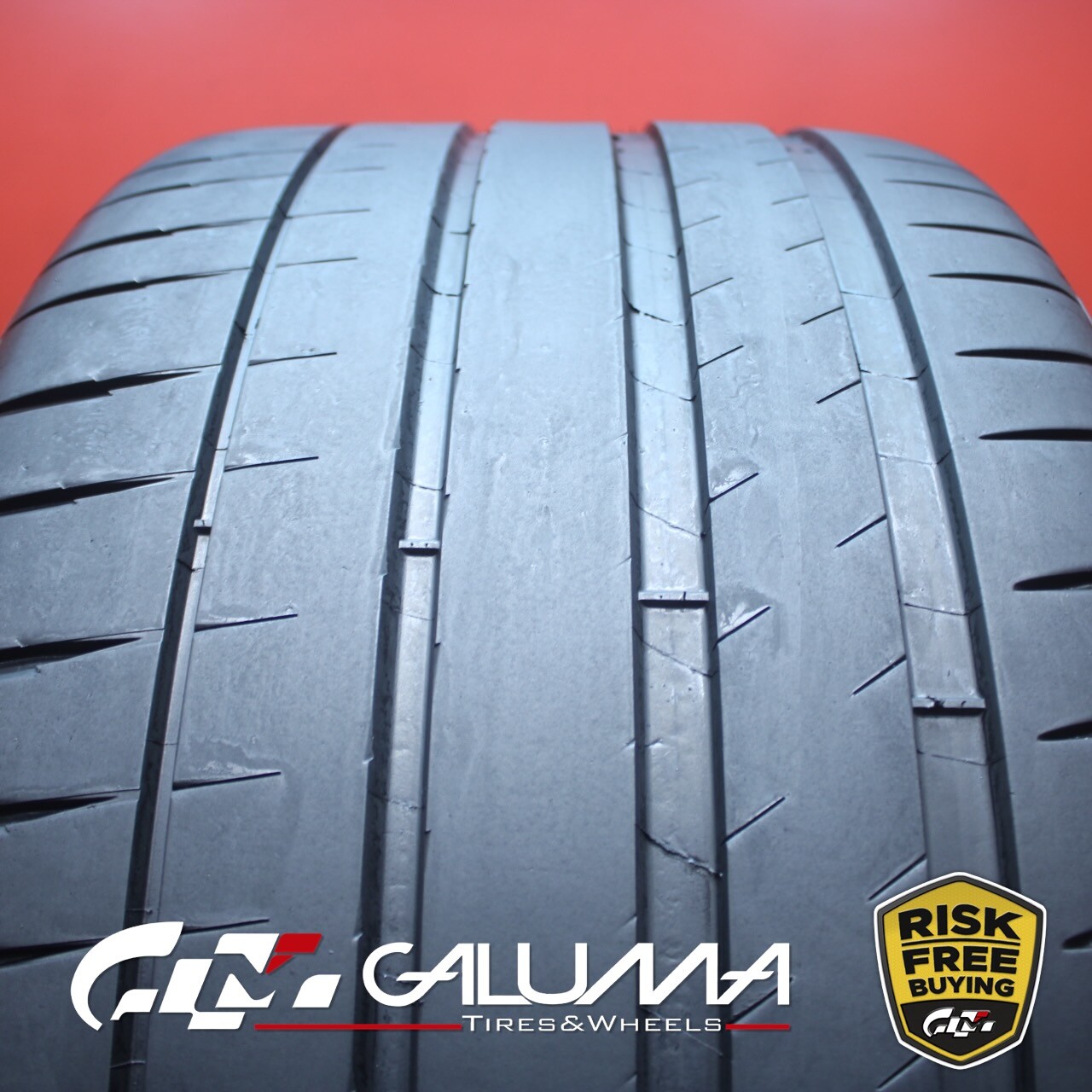 1 (One) Tire LikeNEW Michelin Pilot Sport 4S 325/35ZR22 325/35/22 3253522 #81132