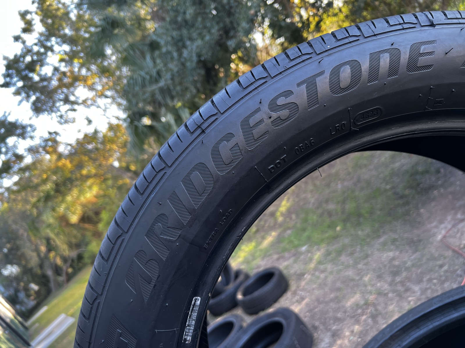 1 Tire Bridgestone Dueler H/P Sport AS RFT ★ BMW 245/50R19 105H DOT.4623 8/32