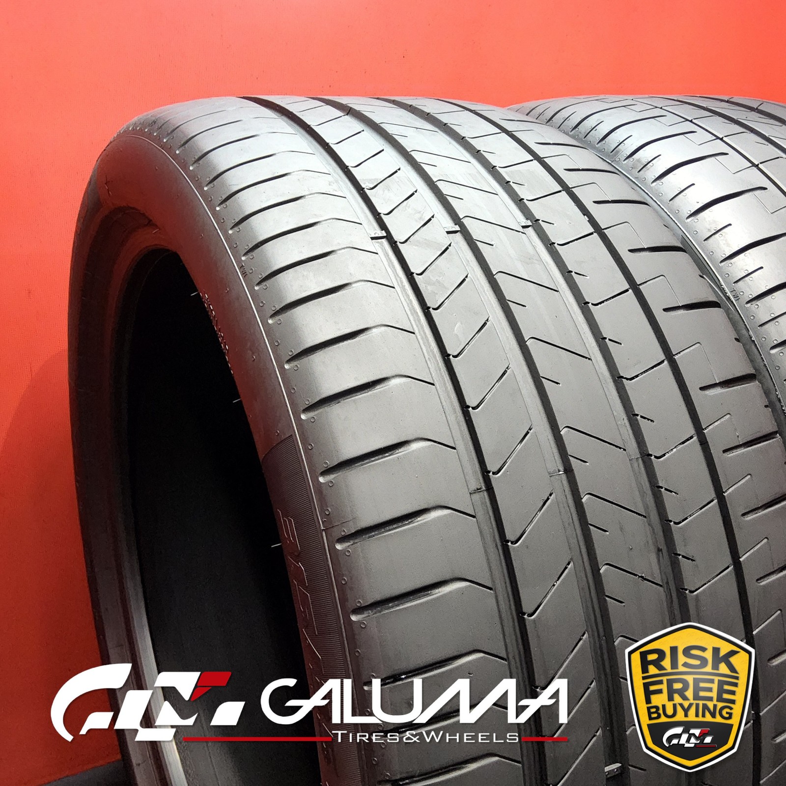 Set of 2 Tires LikeNEW Pirelli P Zero PZ4 Run Flat 315/35R22 315/35/22 XL #87856