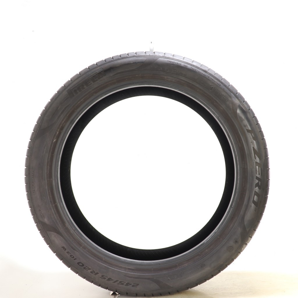 Used 245/45R20 Pirelli P Zero PZ4 Run Flat 103W – 6/32