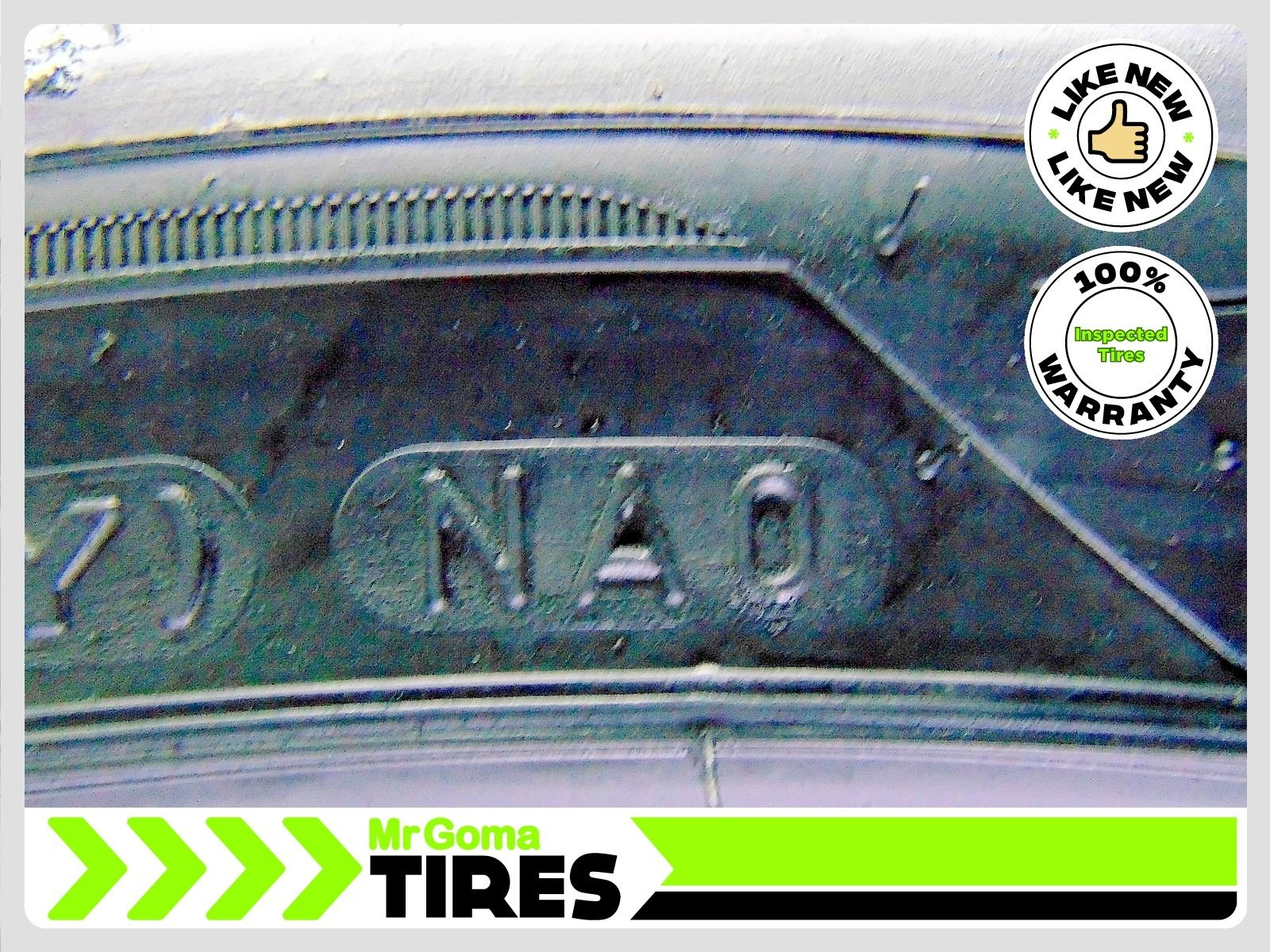 1 GOODYEAR EAGLE F1 ASYMMETRIC 3 NA0 XL 305/30ZR21 USED TIRE 79% LIFE 3053021