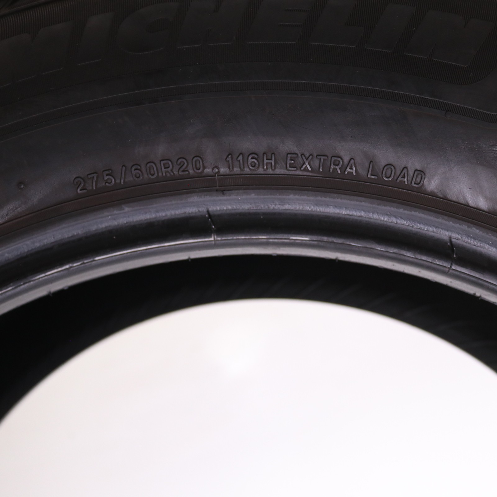 Set of 4 Used 275/60R20 Michelin Defender LTX M/S 2 – 116H – 9.5-10.5/32
