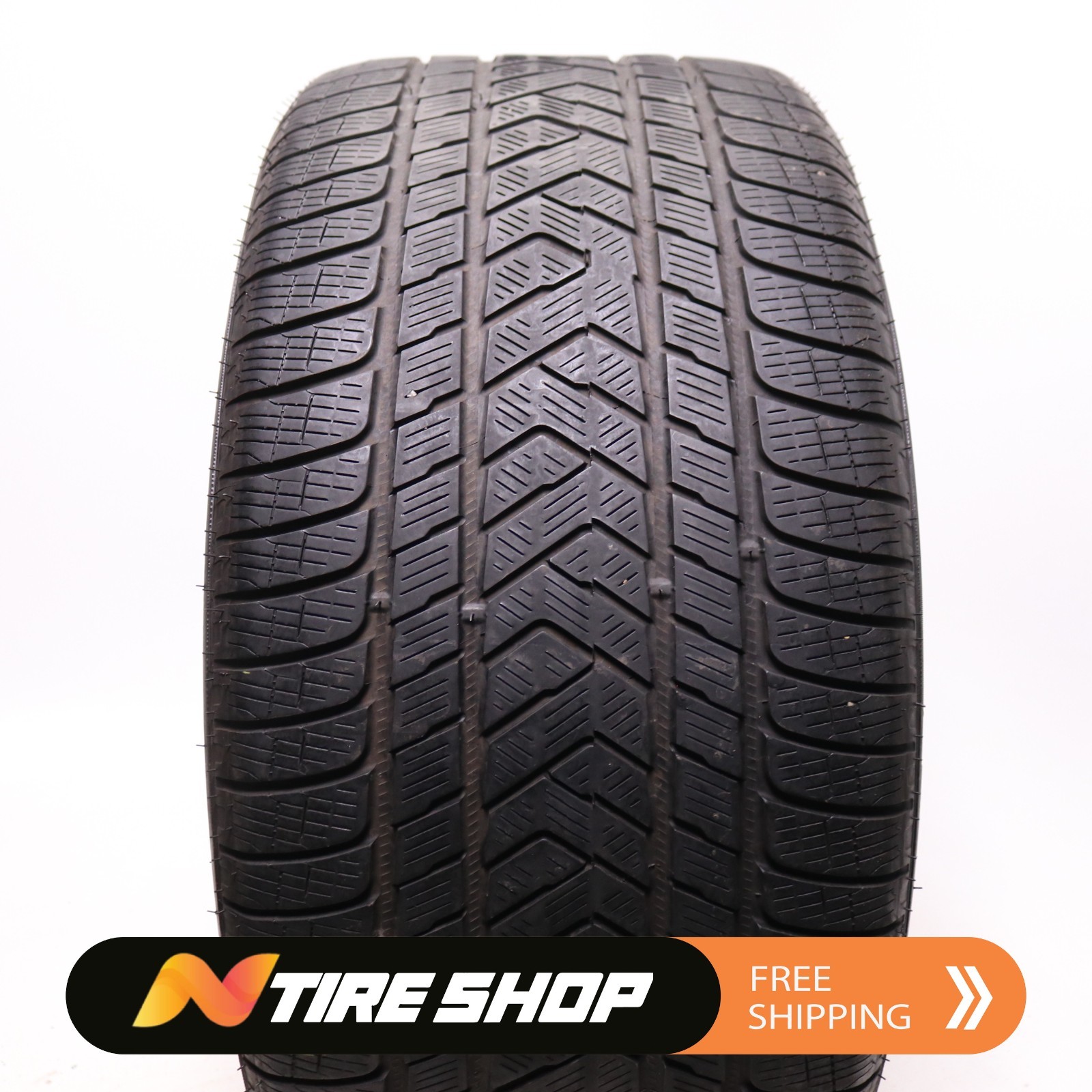 Set of 2 Used 325/40R22 Pirelli Scorpion Winter MO1 – 114V – 5/32 No Repairs