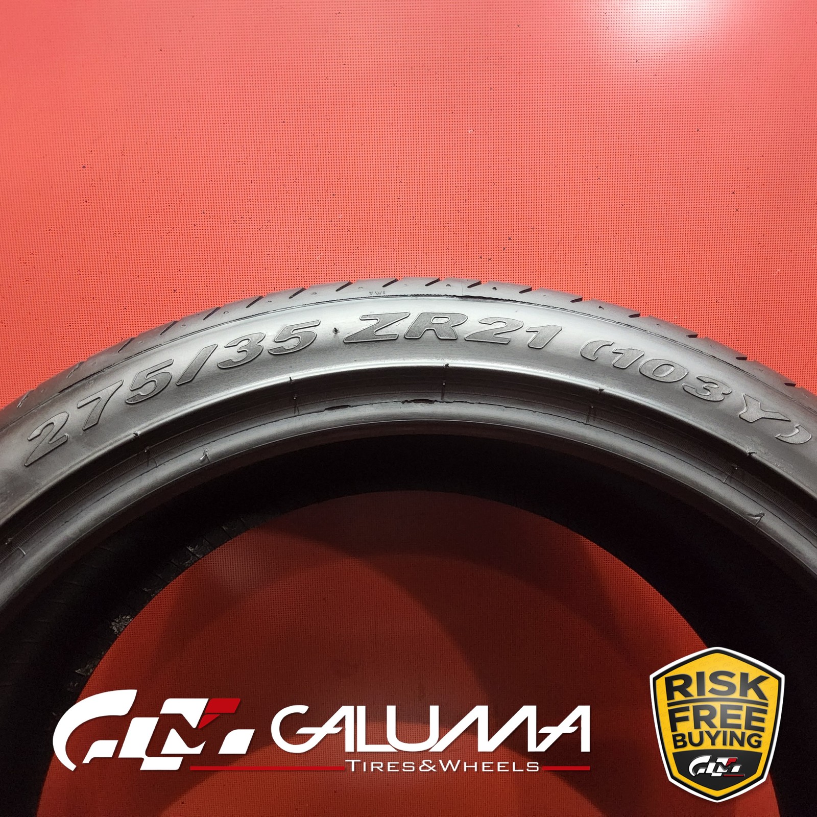 1 Tire Pirelli P Zero (B) XL 275/35ZR21 275/35/21 2753521 103Y #95522