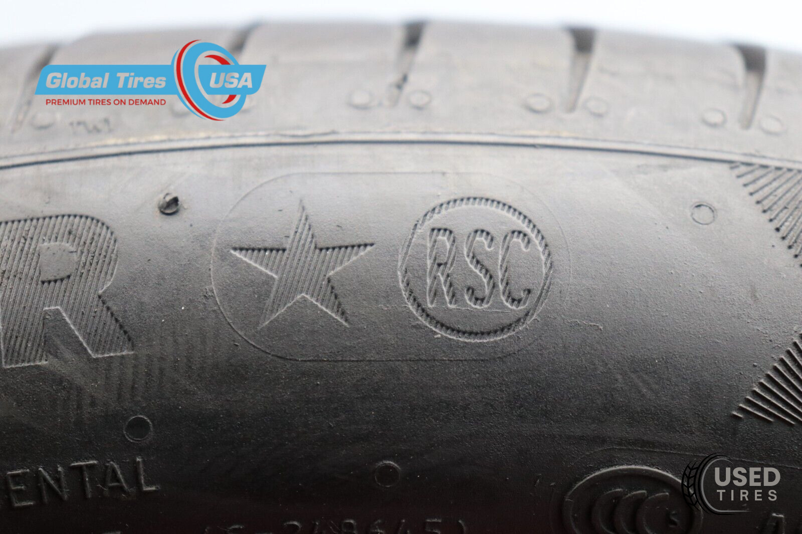 1 Used Continental PremiumContact 6 SSR ★ RSC 225/45R19 225/45/19 2254519 92W
