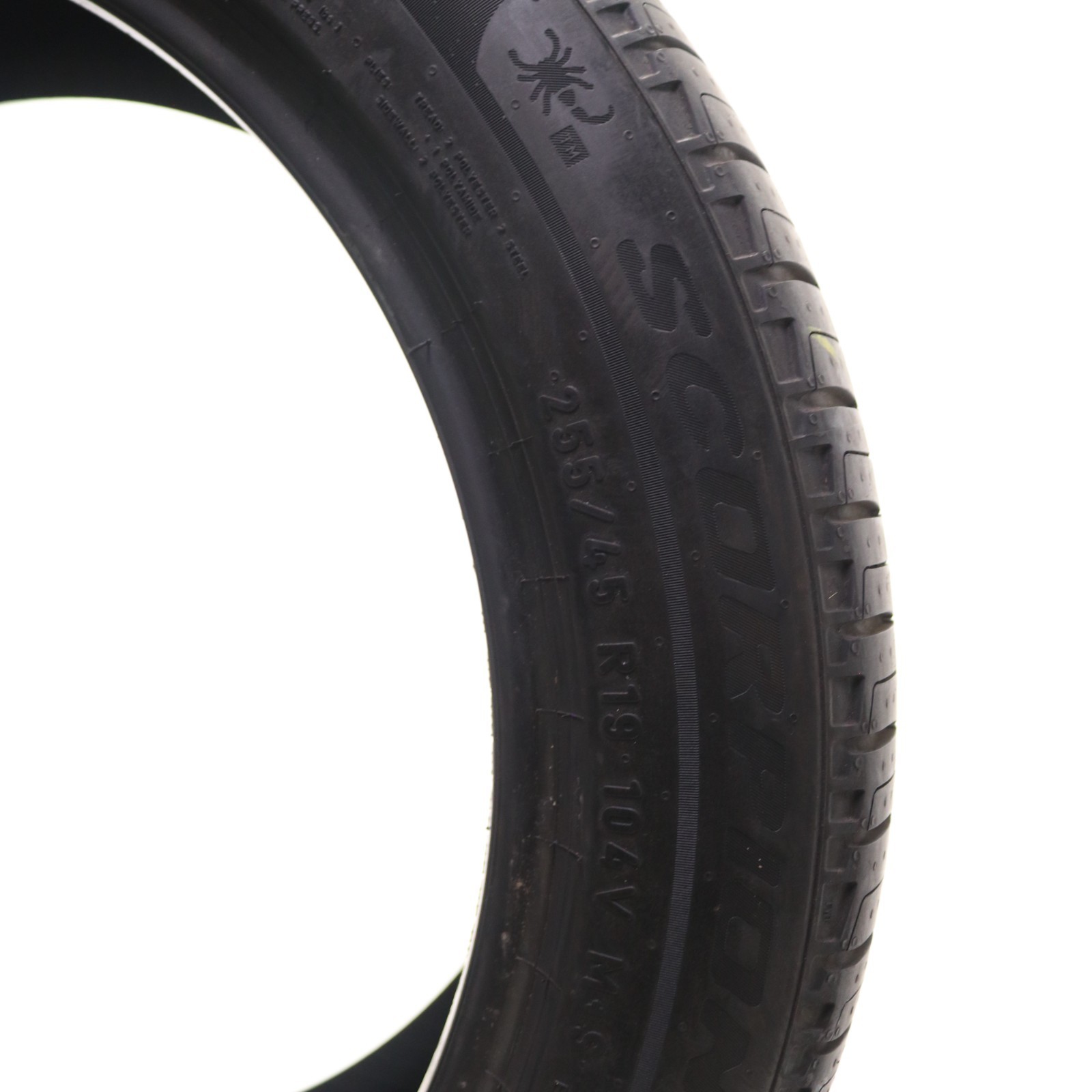 Used 255/45R19 Pirelli Scorpion MS TO Elect PNCS – 104V – 9/32