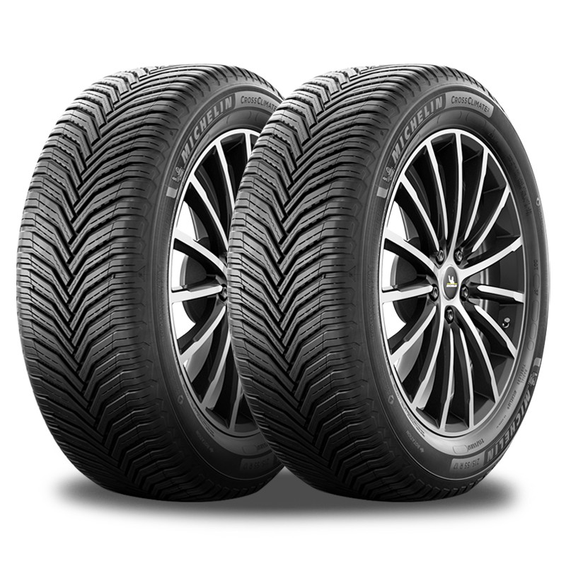 2 Michelin CrossClimate2 245/45R18 100V All Weather Tires 60K Mi Warranty 3PMSF