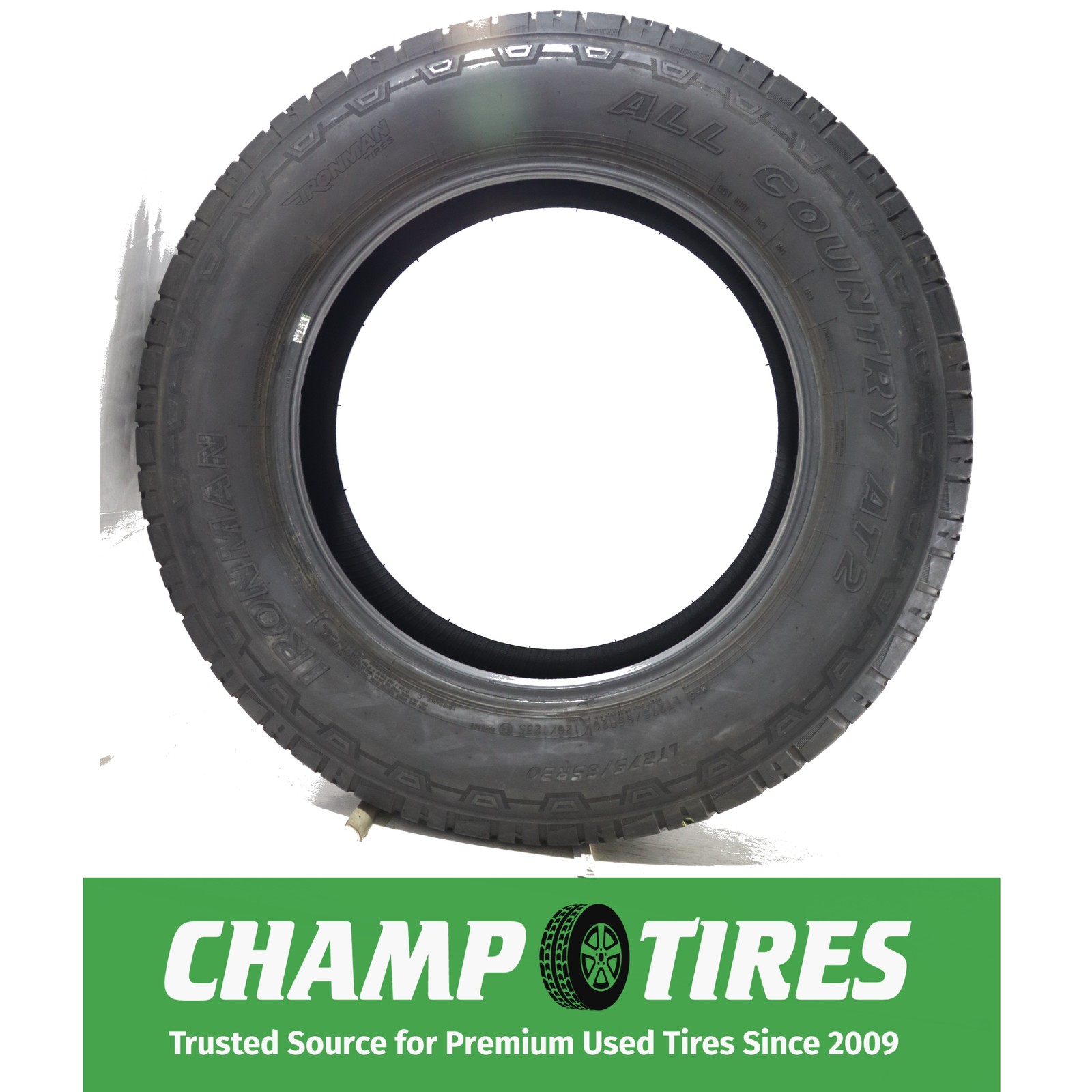 P275/65R20 Ironman All Country AT2 126 S Used 8/32nds