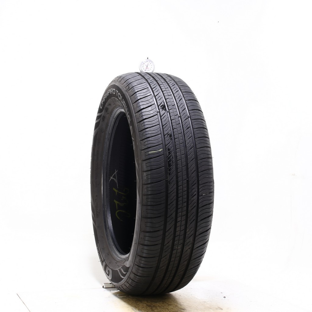 Set of (2) Used 225/60R18 GT Radial Champiro Touring AS 100H – 7.5/32 (Z8BI)