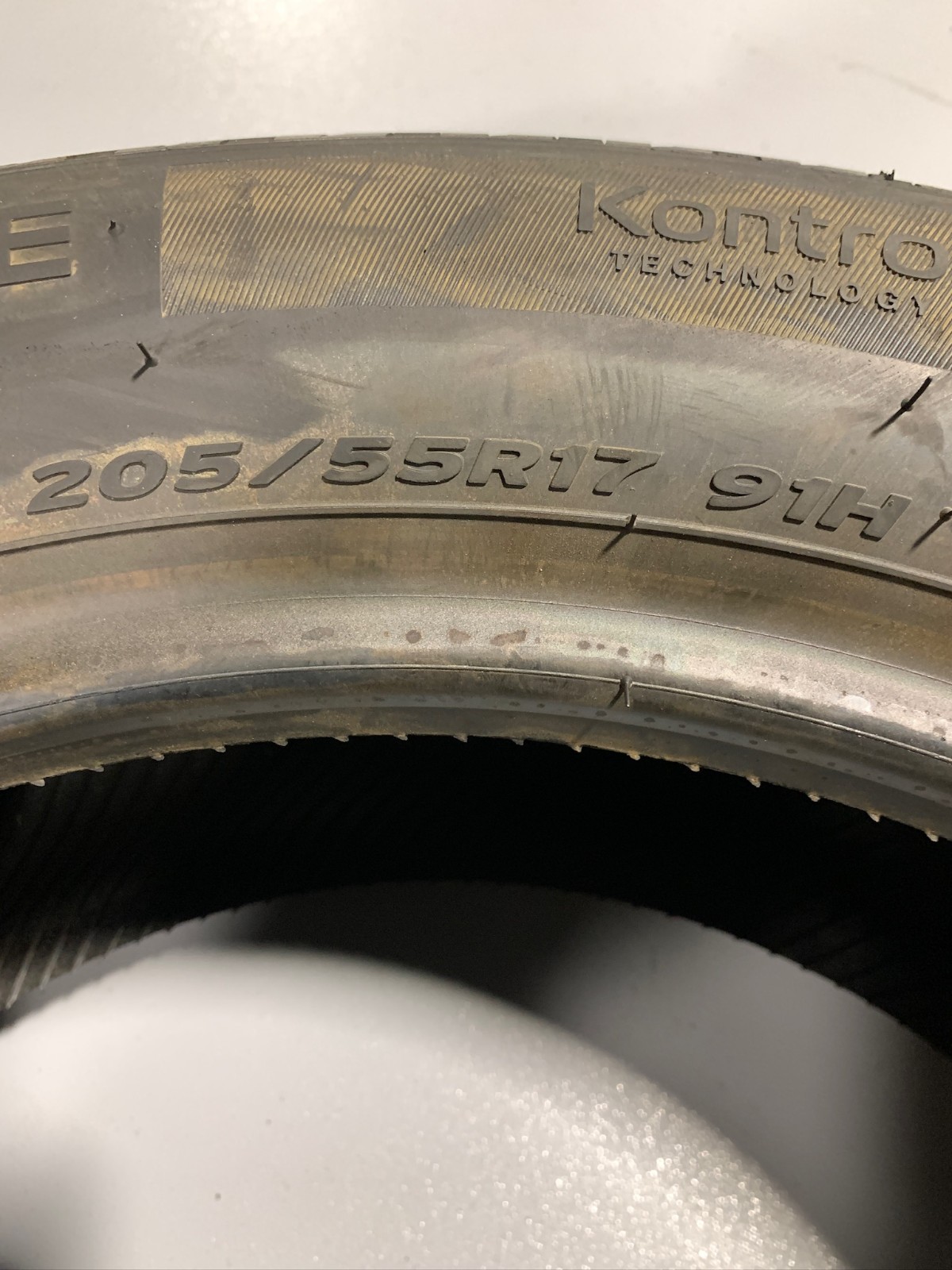 4 Take Off 205 55 17 Hankook Kinergy GT HRS All Season Run Flat Tires