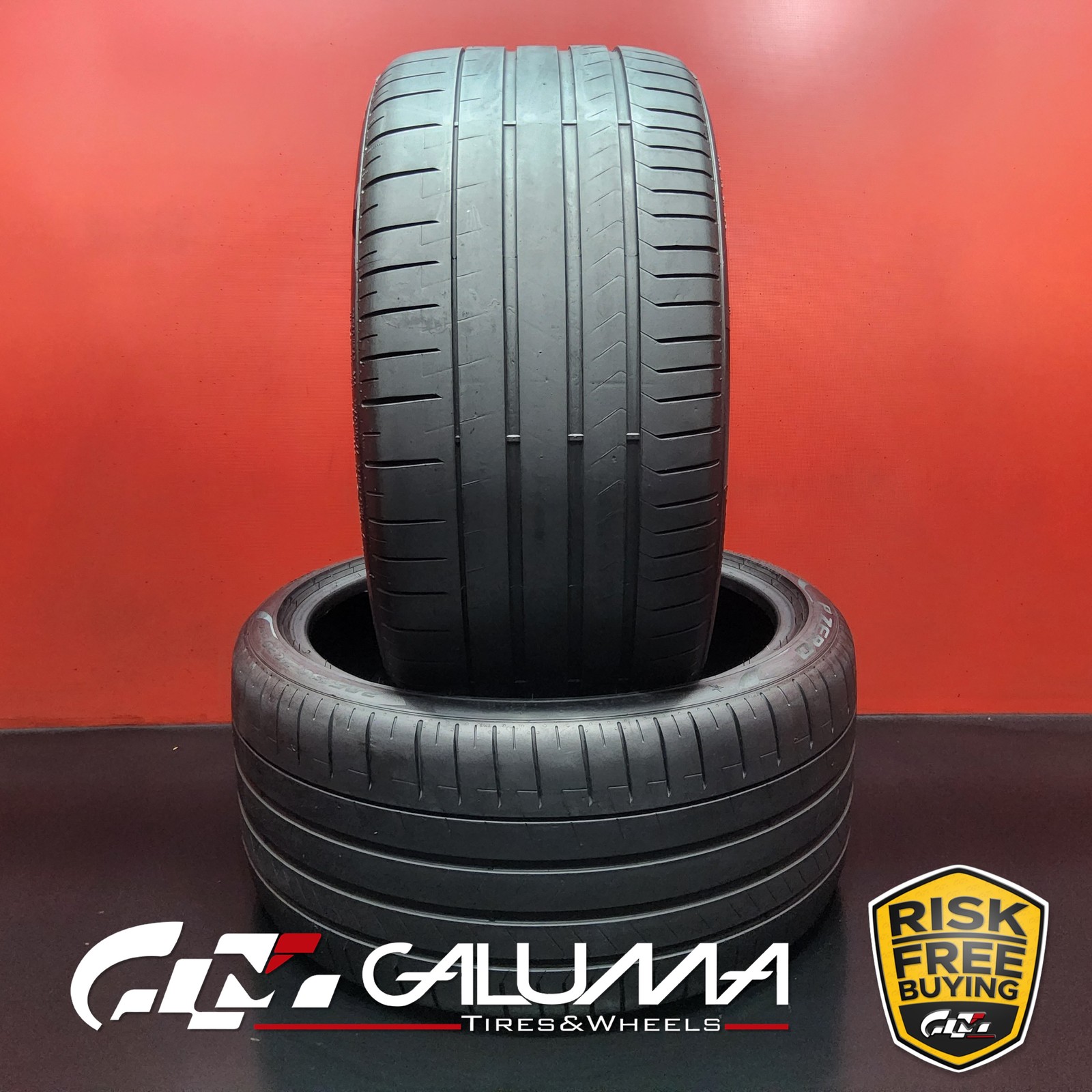 Set of 2 Tires Pirelli P-Zero (PZ4) ★ XL 285/30ZR20 285/30/20 2853020 99Y #95491