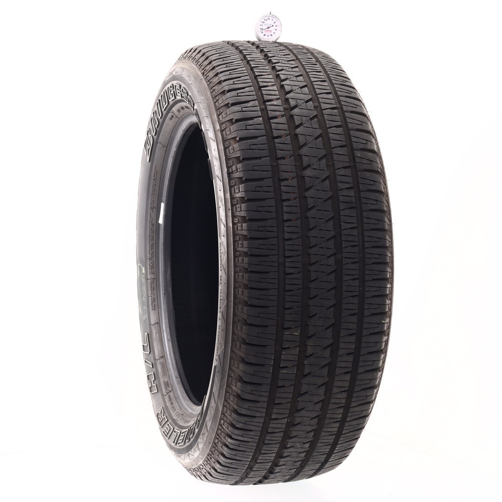 Set of (4) Used 275/55R20 Bridgestone Dueler H/L Alenza 113T – 9.5-10.5/32