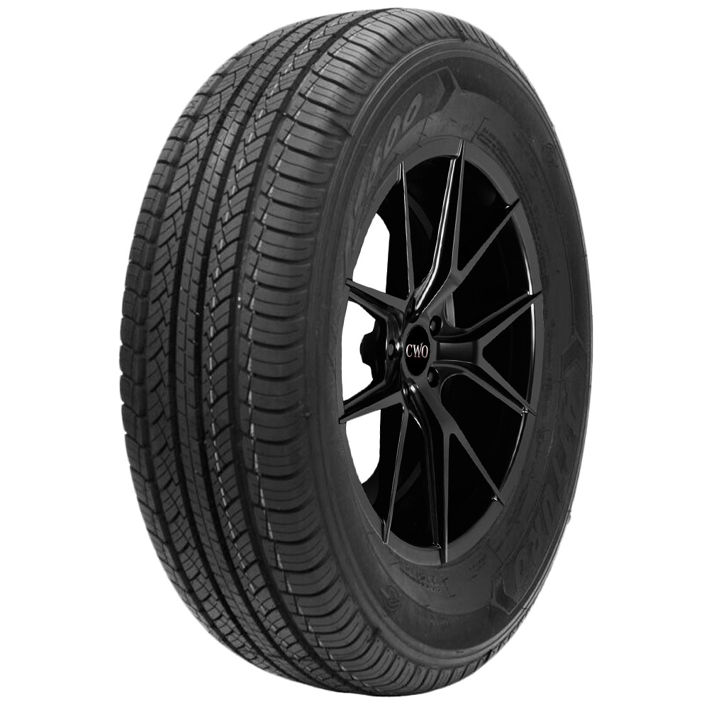 (QTY 4) 235/55R20 Atturo AZ600 105V XL Black Wall Tires