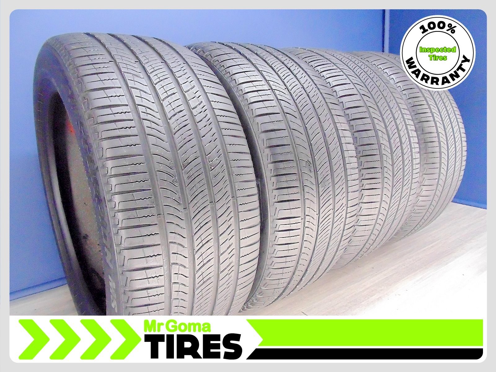 4 PIRELLI SCORPION TM MS T0 ELECT PNCS 255/45R19 USED TIRES 7.3/32 TREAD 2554519
