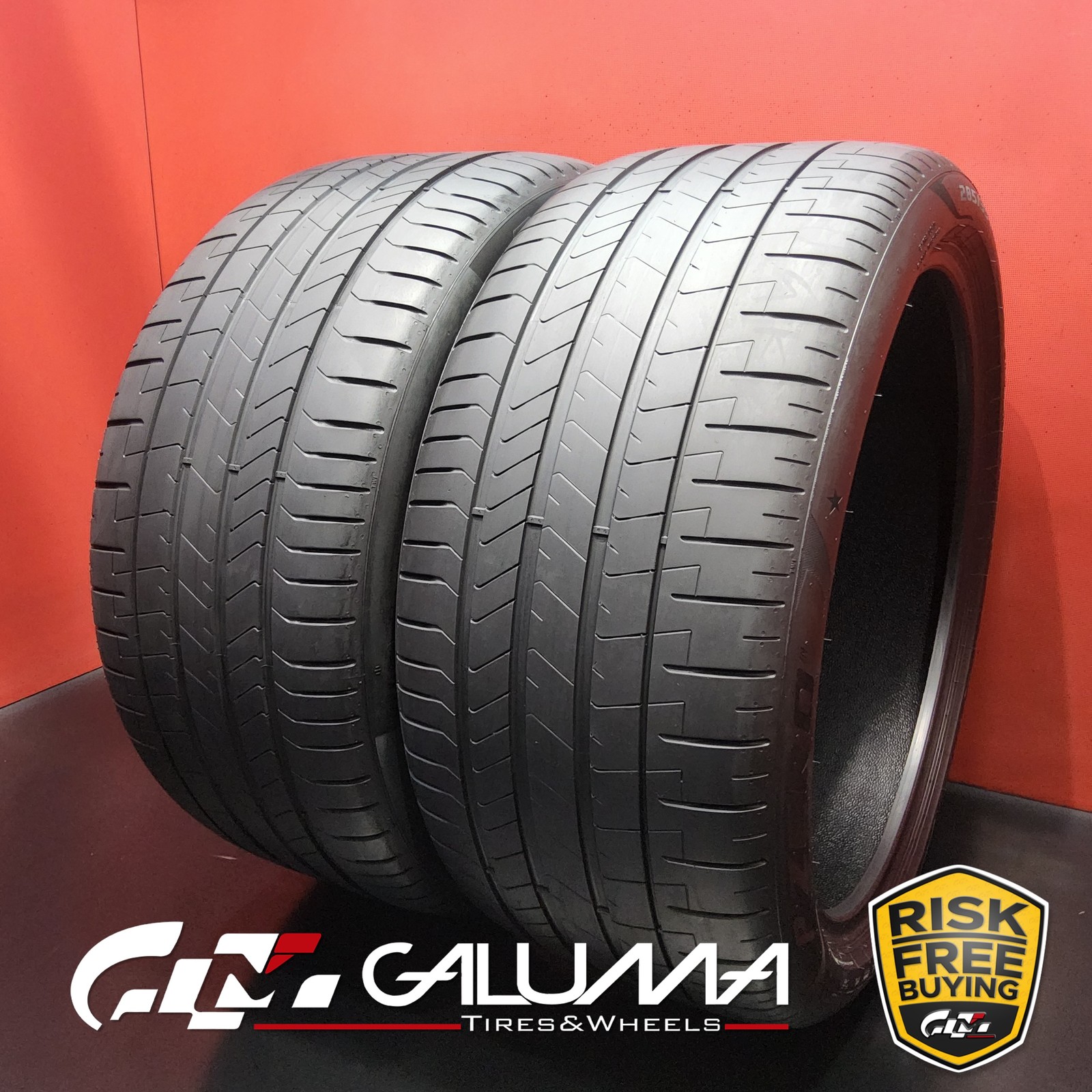 Set of 2 Tires Pirelli P-Zero (PZ4) ★ XL 285/35R21 285/35/21 2853521 105Y #95833