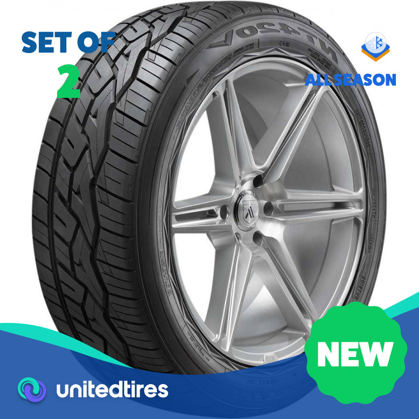Set of (2) New 295/45R20 Nitto NT420V 114V