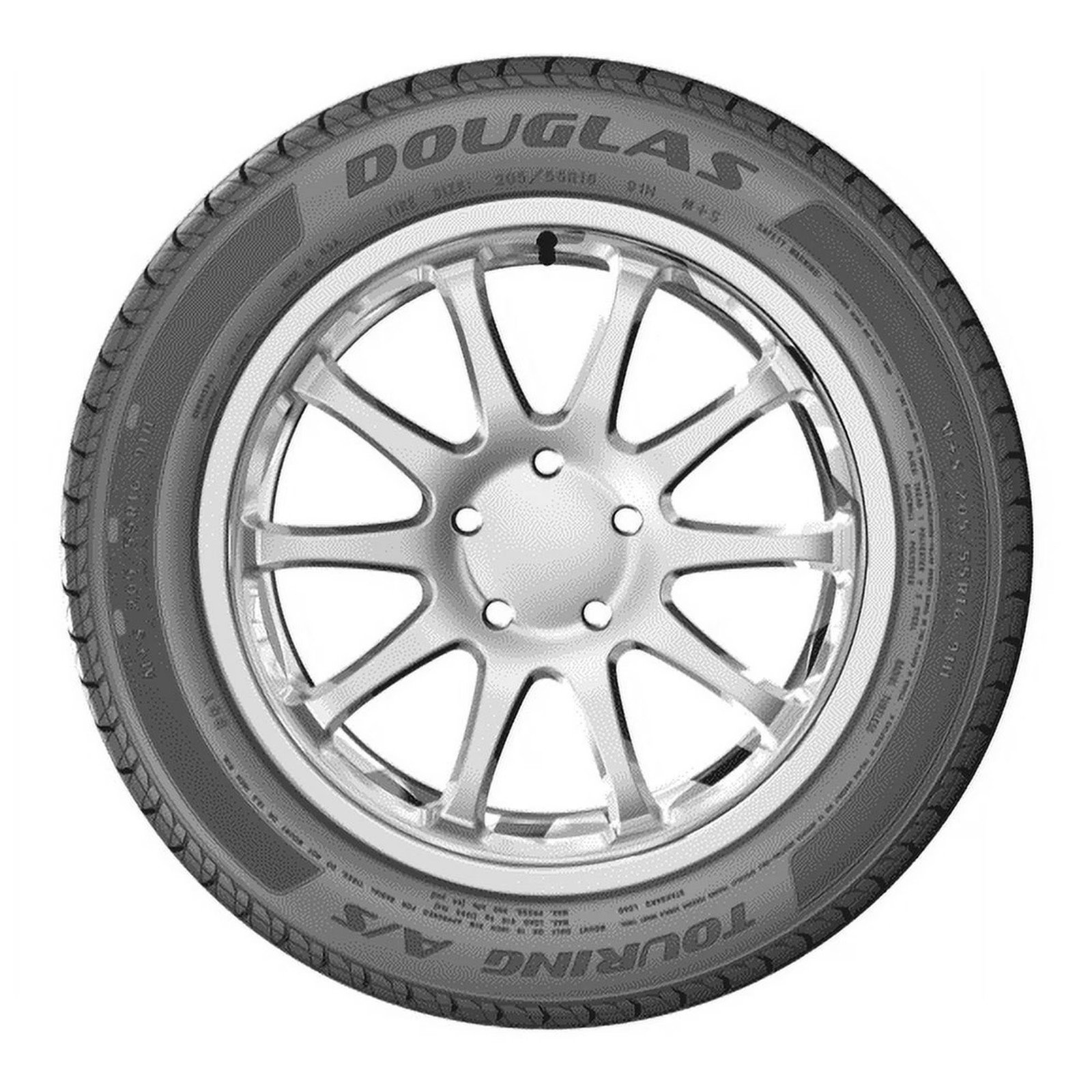Douglas Touring A/S 235/55R17 99W All-Season Tire