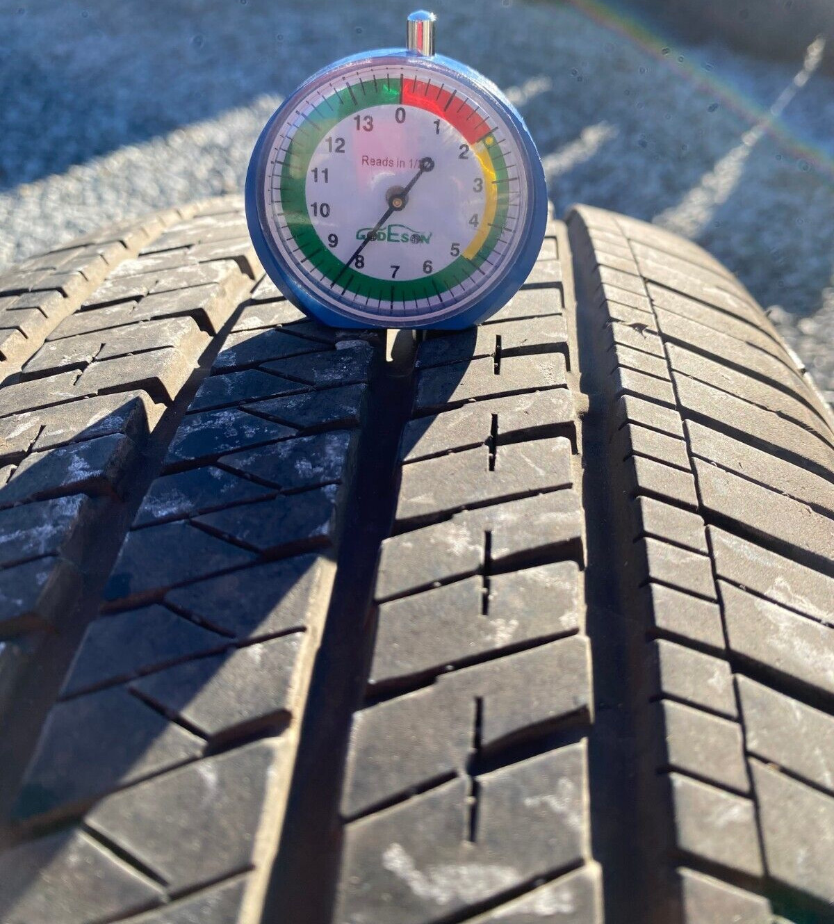 235/55R20 Bridgestone Ecopia H/L 422 Plus – 1 Used Tire – 8/32