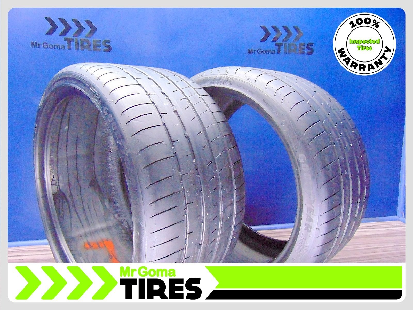 2 GOODYEAR EAGLE F1 SUPER SPORT NAO XL 315/30R21 – 7.3/32 tread LIFE 3153021