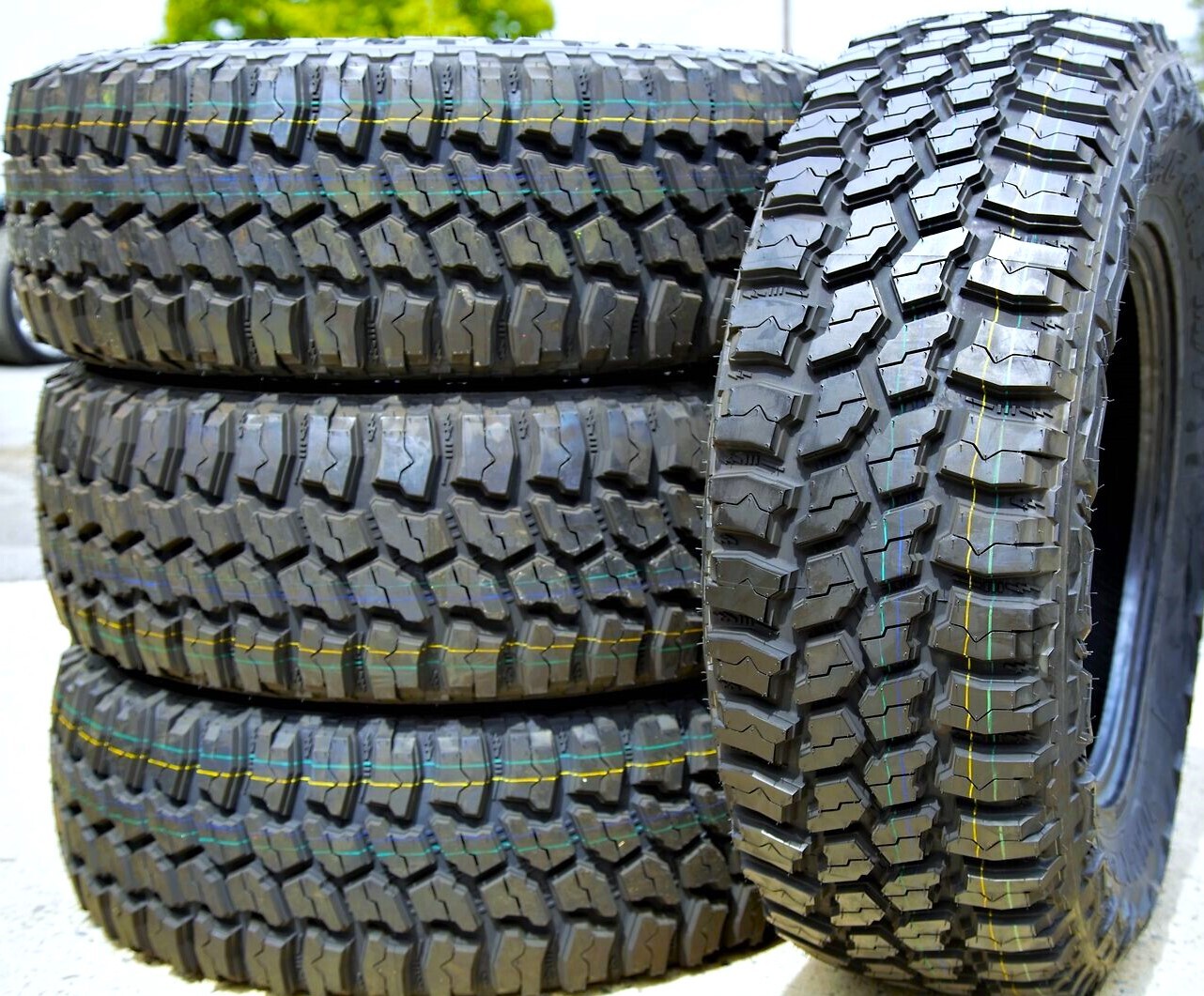 4 Tires Thunderer Trac Grip M/T LT 31X10.50R15 Load C 6 Ply MT Mud