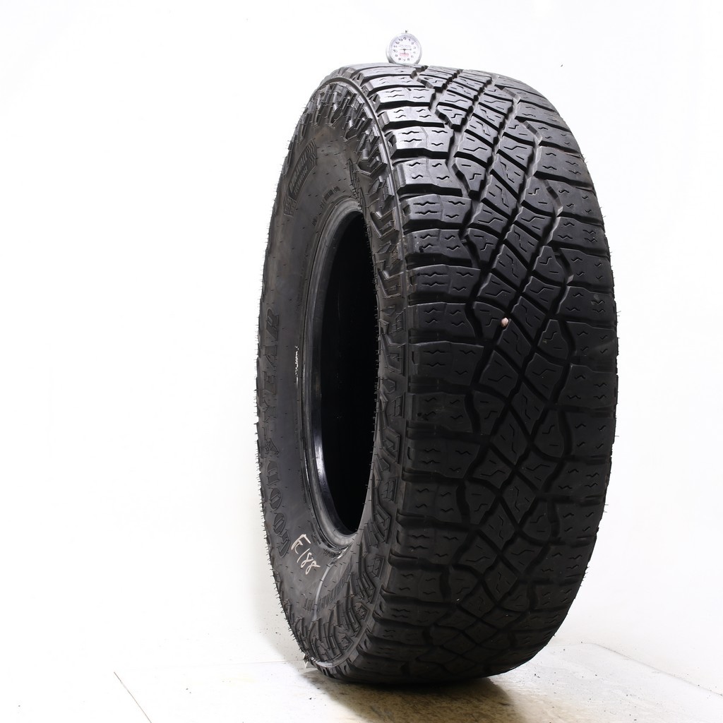 Set of (4) Used LT 305/70R18 Goodyear Wrangler Territory MT 126/123R – 9.5-11/32