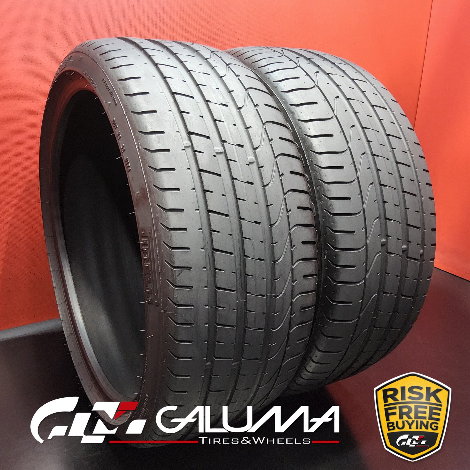 Set of 2 Tires Pirelli P Zero (N1) 245/35ZR20 245/35/20 91Y No Patch #93699