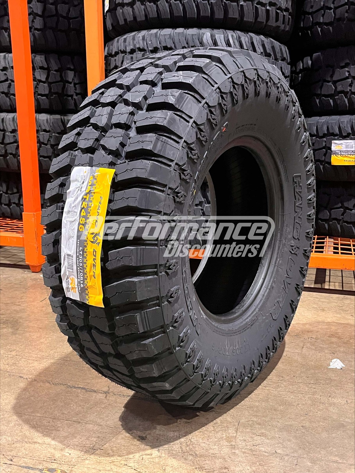 1 New Mudder Trucker Hang Over M/T Mud Tire 305/70R16 124Q LRE BSW 305 70 16