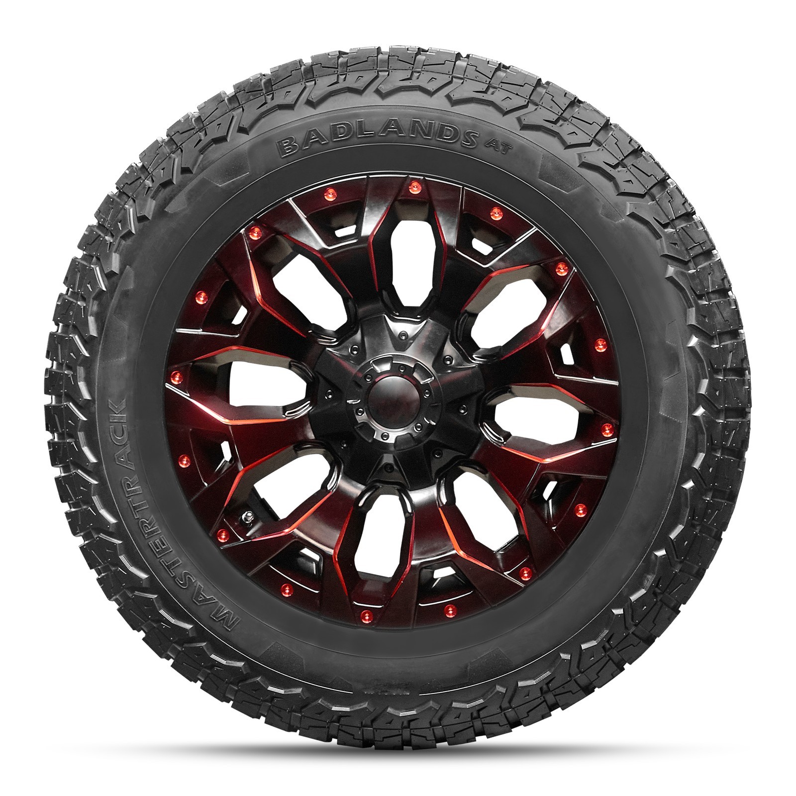 Set of 4 Mastertrack Badlands AT 265/70R17 115T SUV/Crossover All Terrain Tires