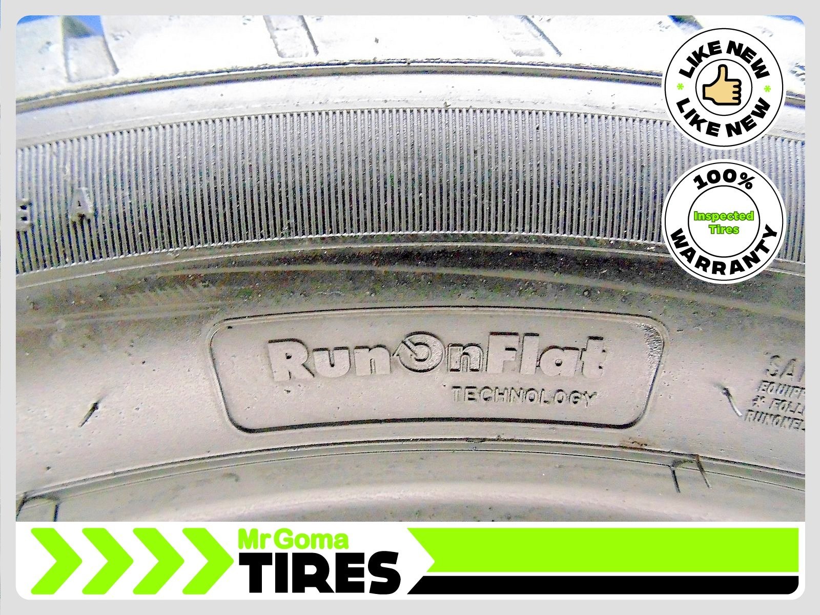 1 GOODYEAR EAGLE SPORT A/S RSC RFT XL 285/45R20 USED TIRE 9.9/32 TREAD RUN FLAT