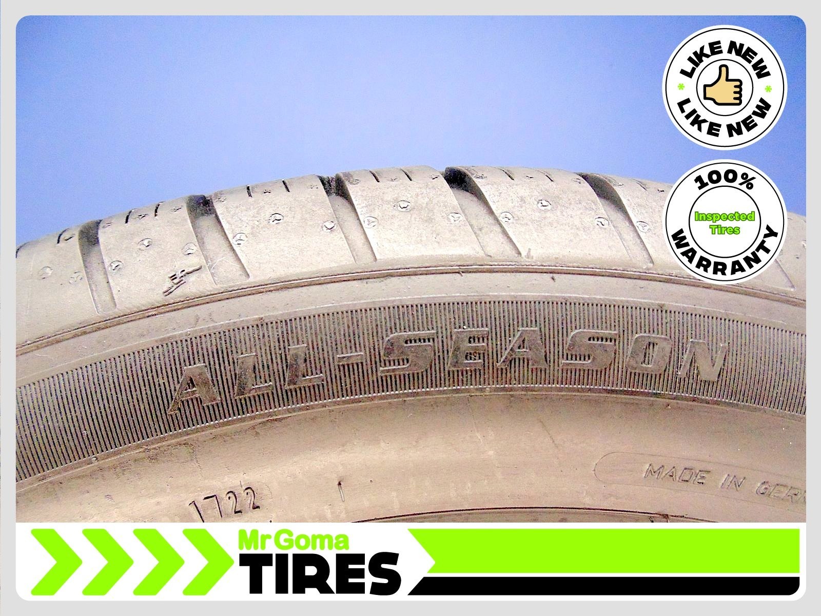 1 GOODYEAR EAGLE SPORT A/S RSC RFT XL 285/45R20 USED TIRE 9.9/32 TREAD RUN FLAT