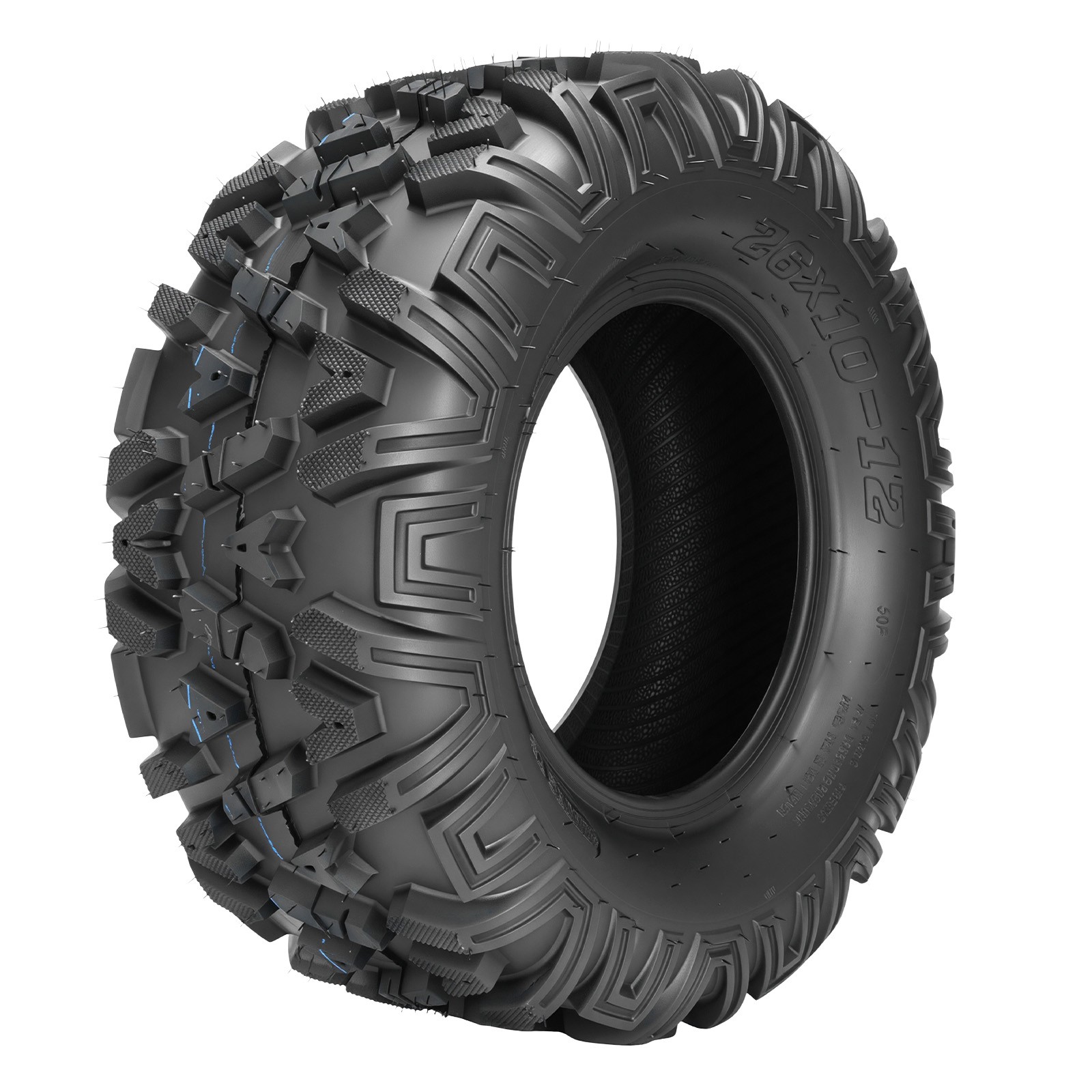 2pcs 26×10-12 ATV Tires 6ply All Terrain New