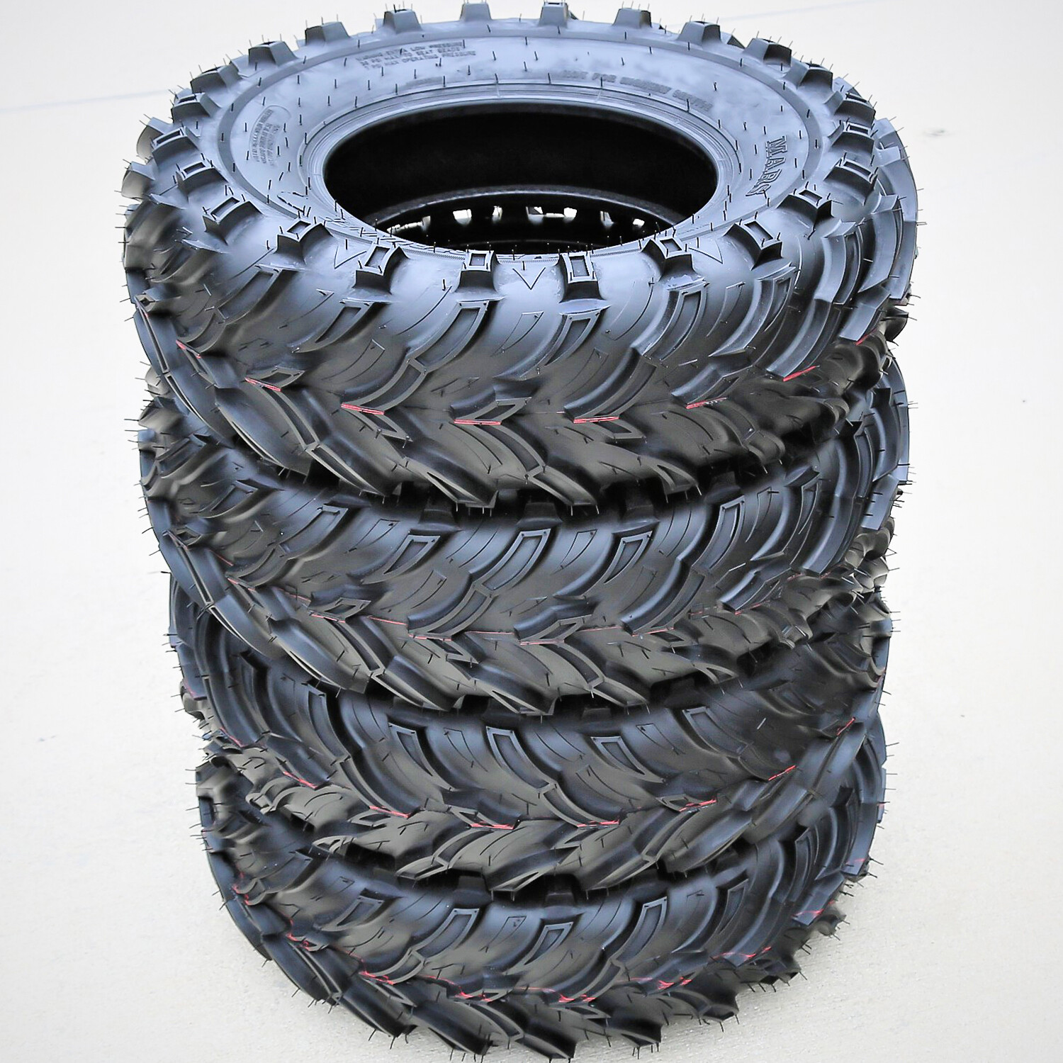 4 Forerunner Mars B 26×9.00-12 26×9-12 49F 6 Ply MT M/T Mud ATV UTV Tires
