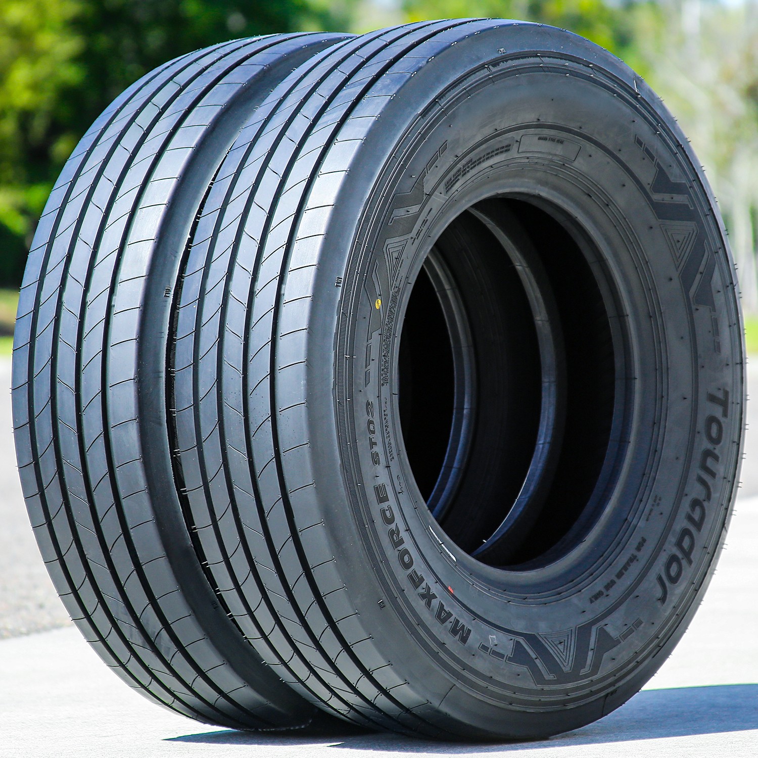 4 Tires Tourador MaxForce ST02 All Steel ST 235/80R16 Load G 14 Ply Trailer