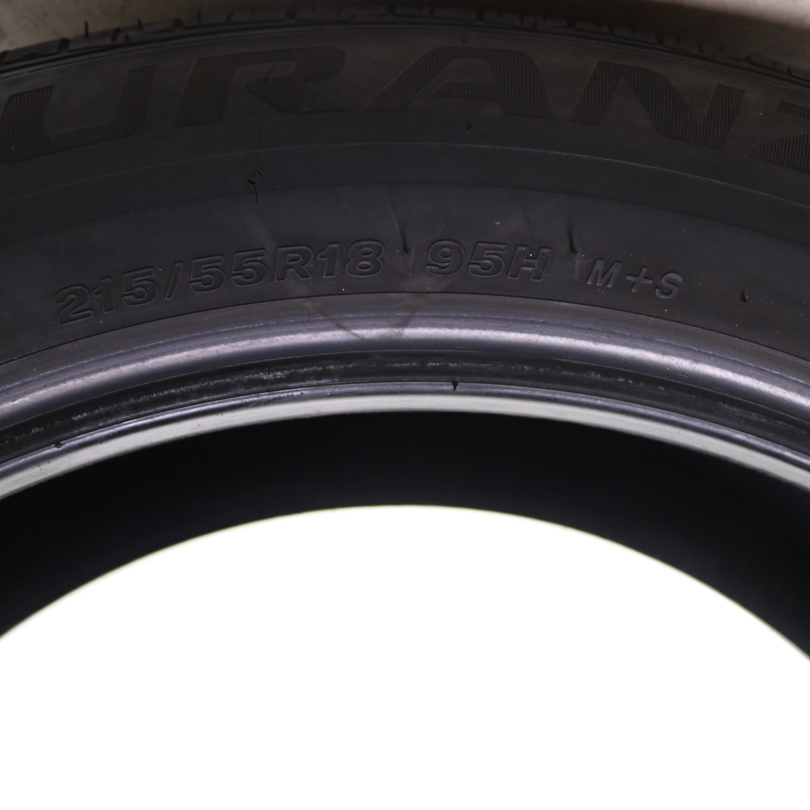 Set of 4 Used 215/55R18 Bridgestone Turanza EL440 – 95H – 6.5-7/32 No Repairs