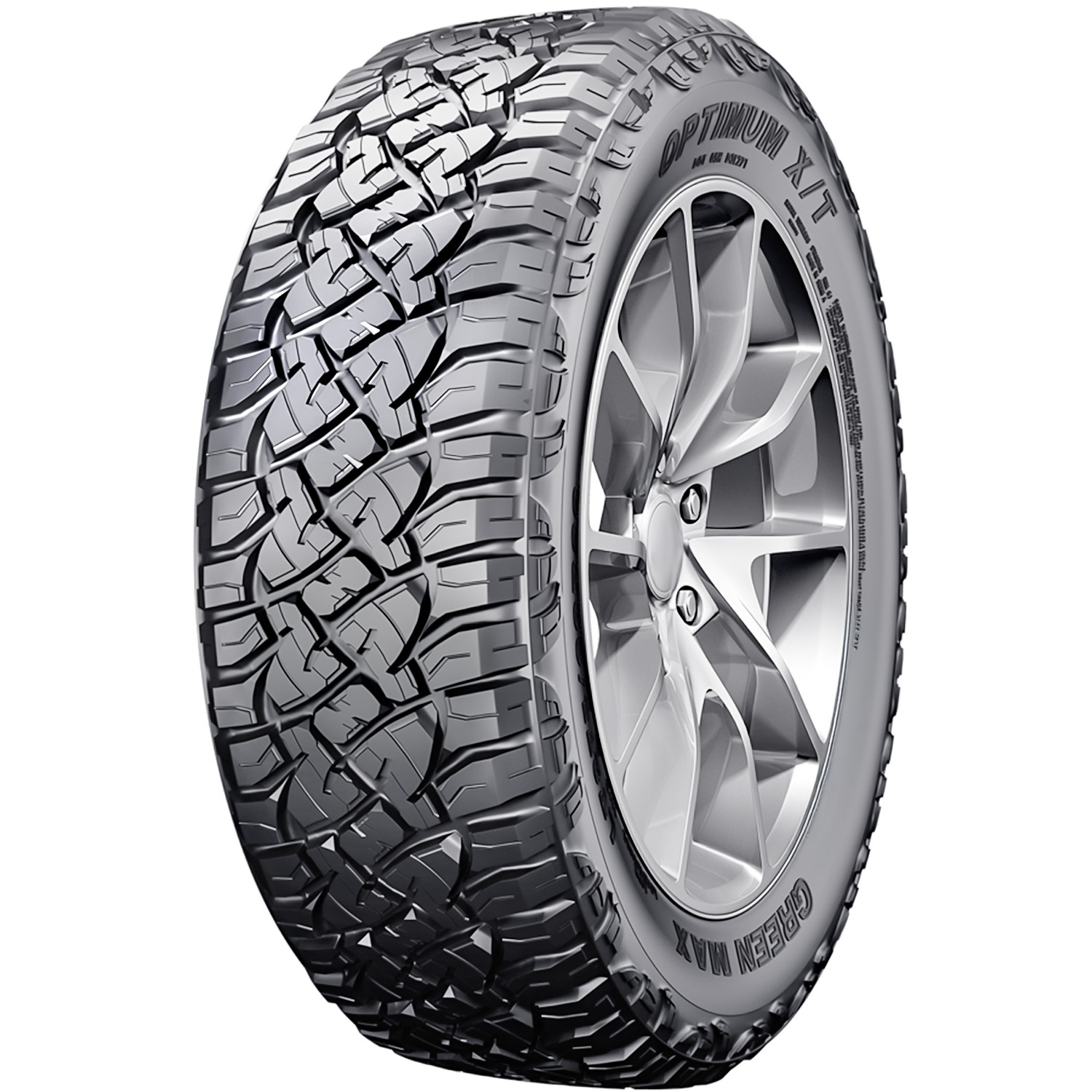 Green Max Optimum X/T 295/70R18 129/126Q E 10 Ply Tire 55k Mi Warranty