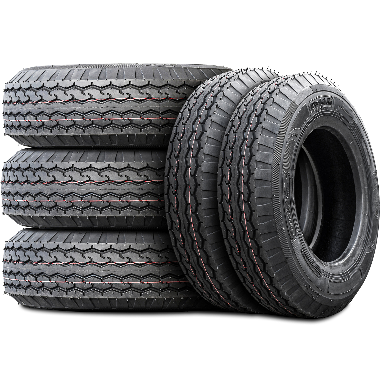 Tire Nama NM519 ST 8-14.5 8.00-14.5 G 14 Ply Heavy Duty Mobile Home Trailer
