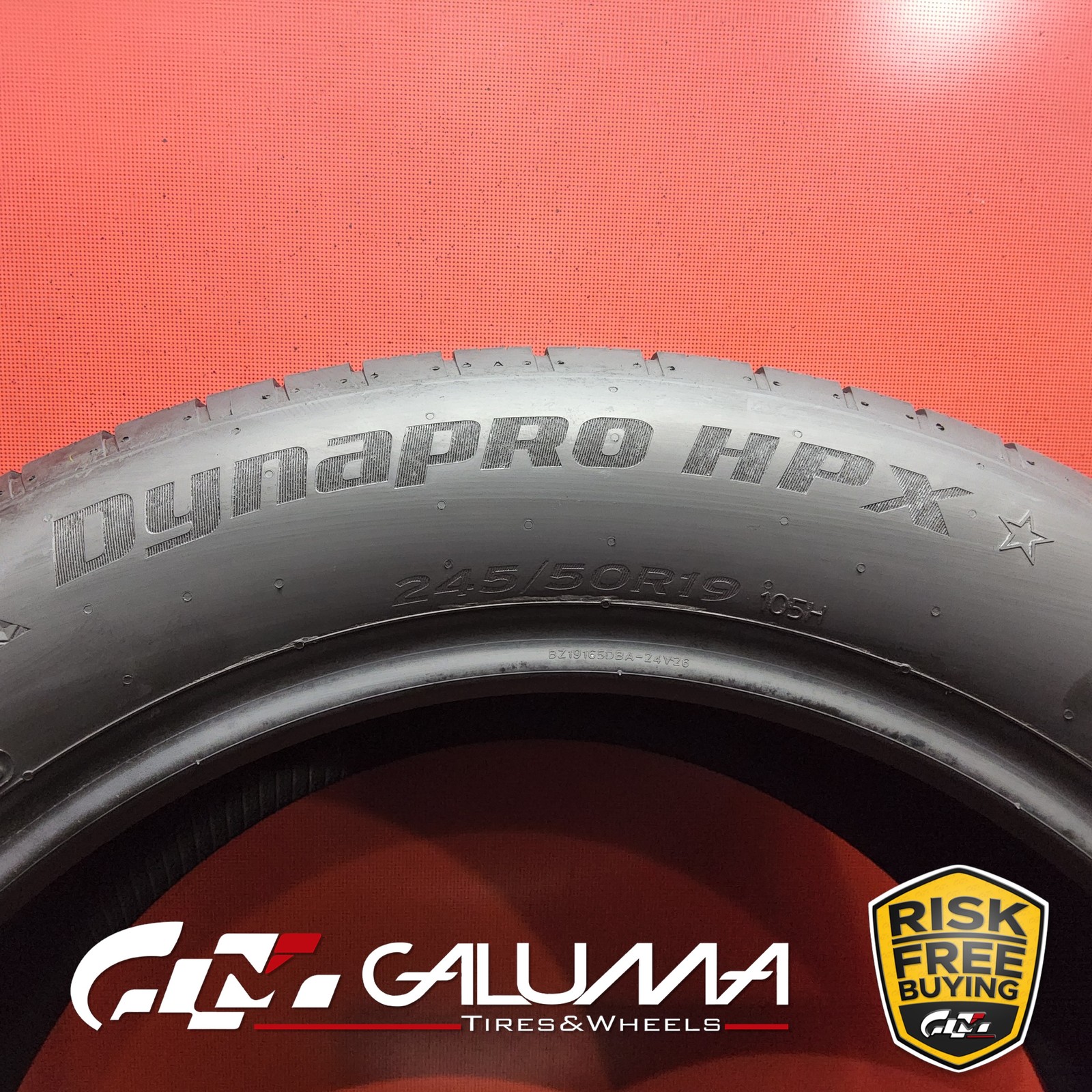 1 Tire LikeNEW Hankook Dynapro HPX ★ XL 245/50R19 245/50/19 2455019 105H #95969