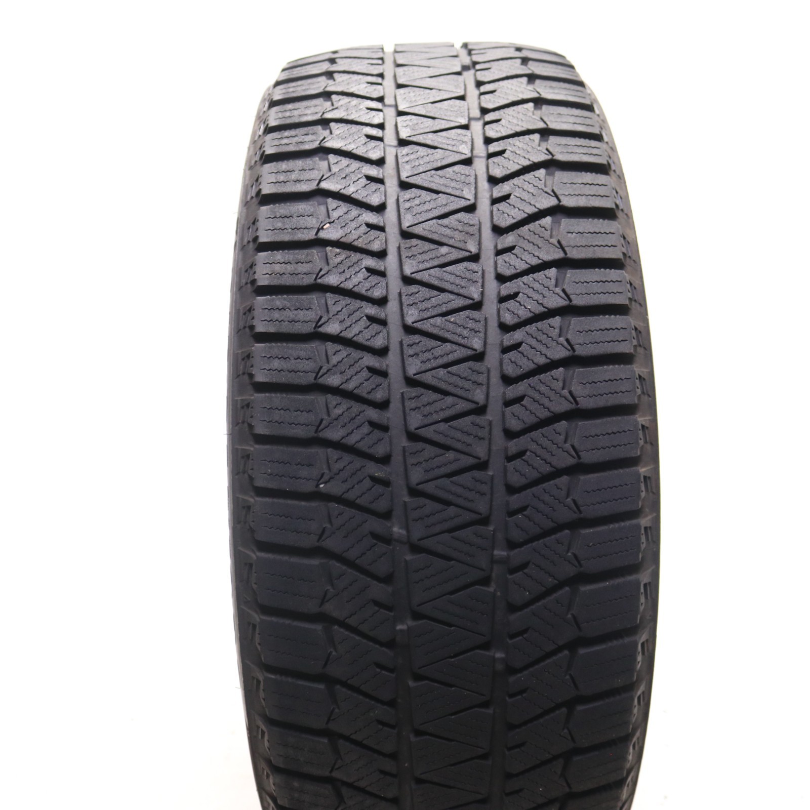 Set of 2 Used 225/55R18 Bridgestone Blizzak WS90 Studless – 98H – 6.5-7/32