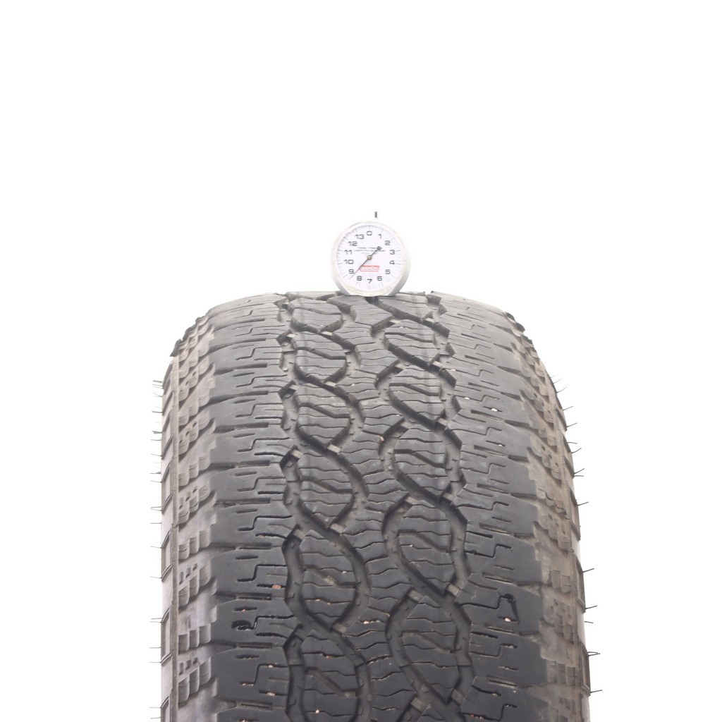 Set of (4) Used 255/70R17 Goodyear Wrangler Territory AT 112T – 8.5-9.5/32