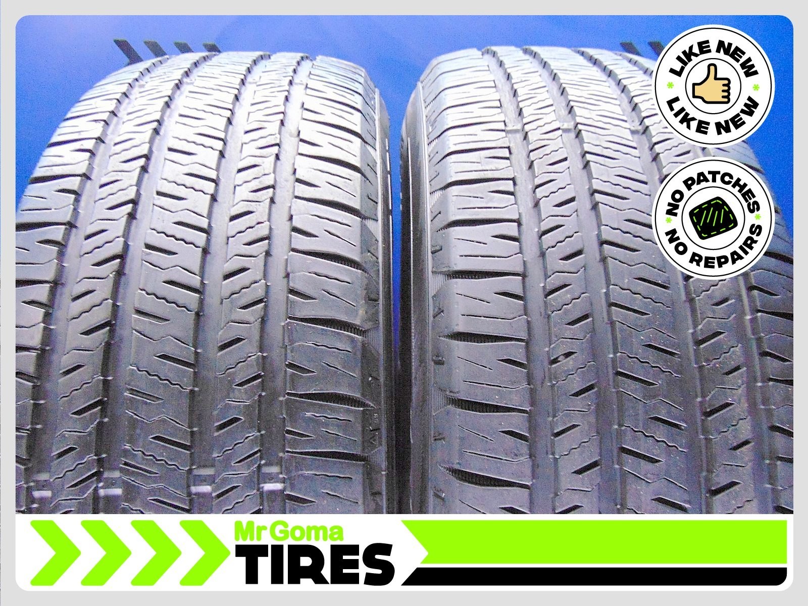 2 USED TIRES NEXEN ROADIAN HTX2 ALL-WEATHER 255/60R20 LIKE NEW 113T 2556020