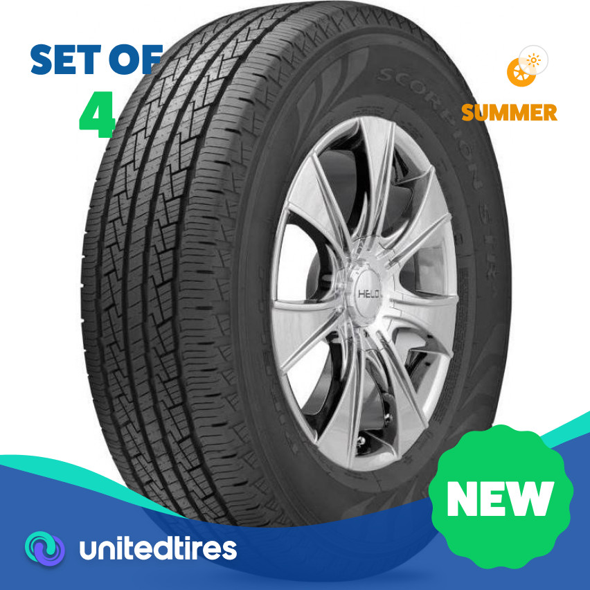 Set of (4) New P 275/55R20 Pirelli Scorpion STR 111H