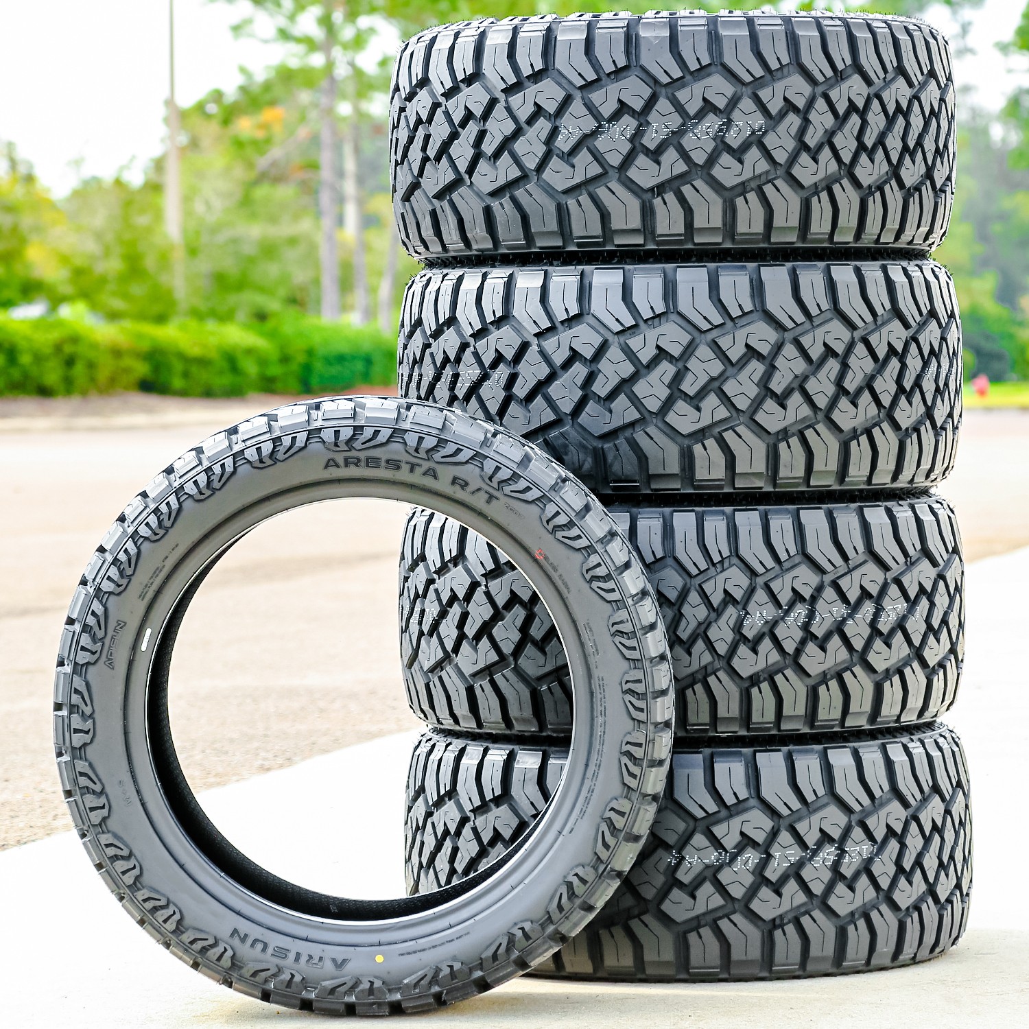 4 Tires LT 305/55R20 Load F 12 Ply Arisun Aresta R/T ZG07 RT Rugged Terrain