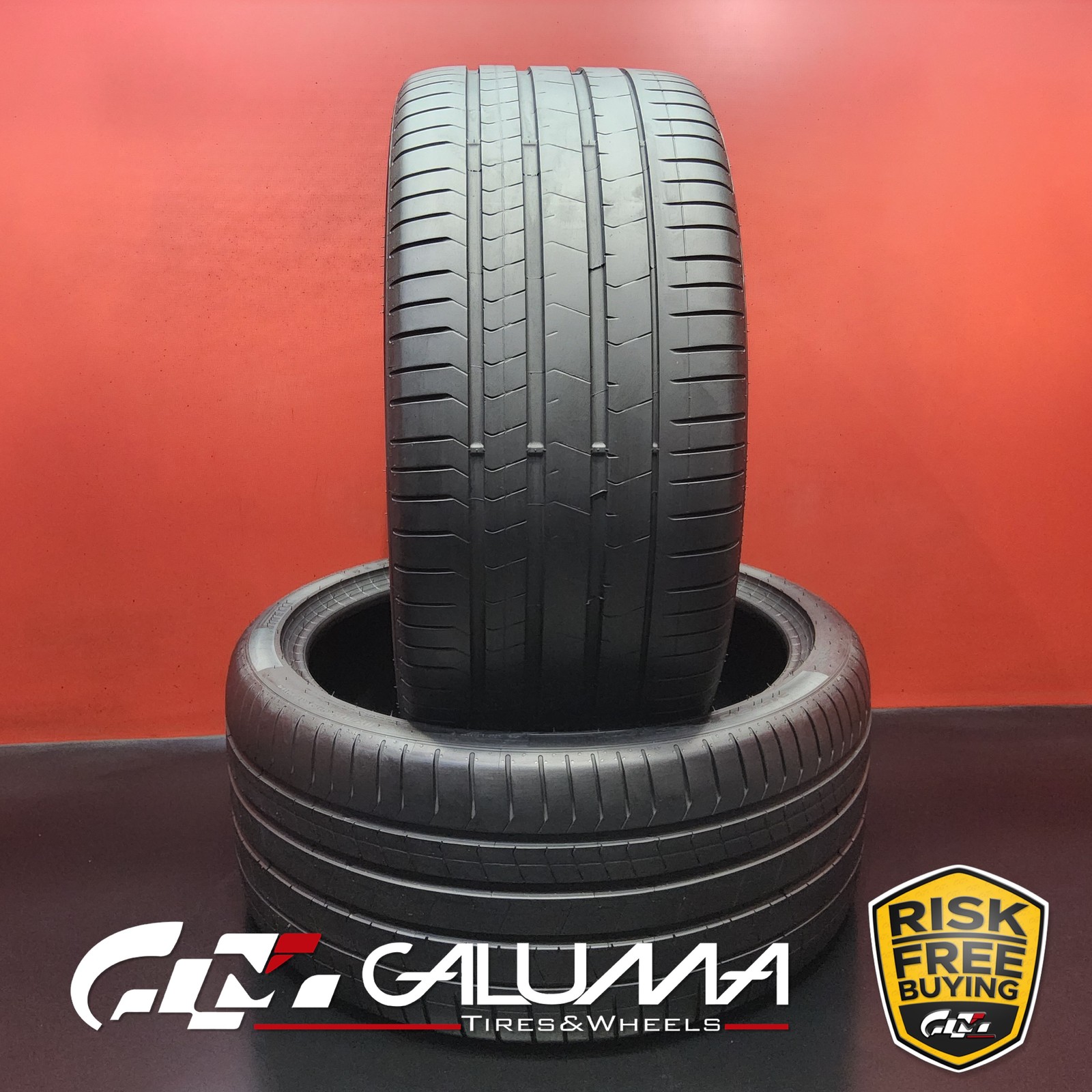 Set of 2 Tires Pirelli P-Zero (PZ4) ★1 XL 315/30R22 315/30/22 3153022 107Y 96219
