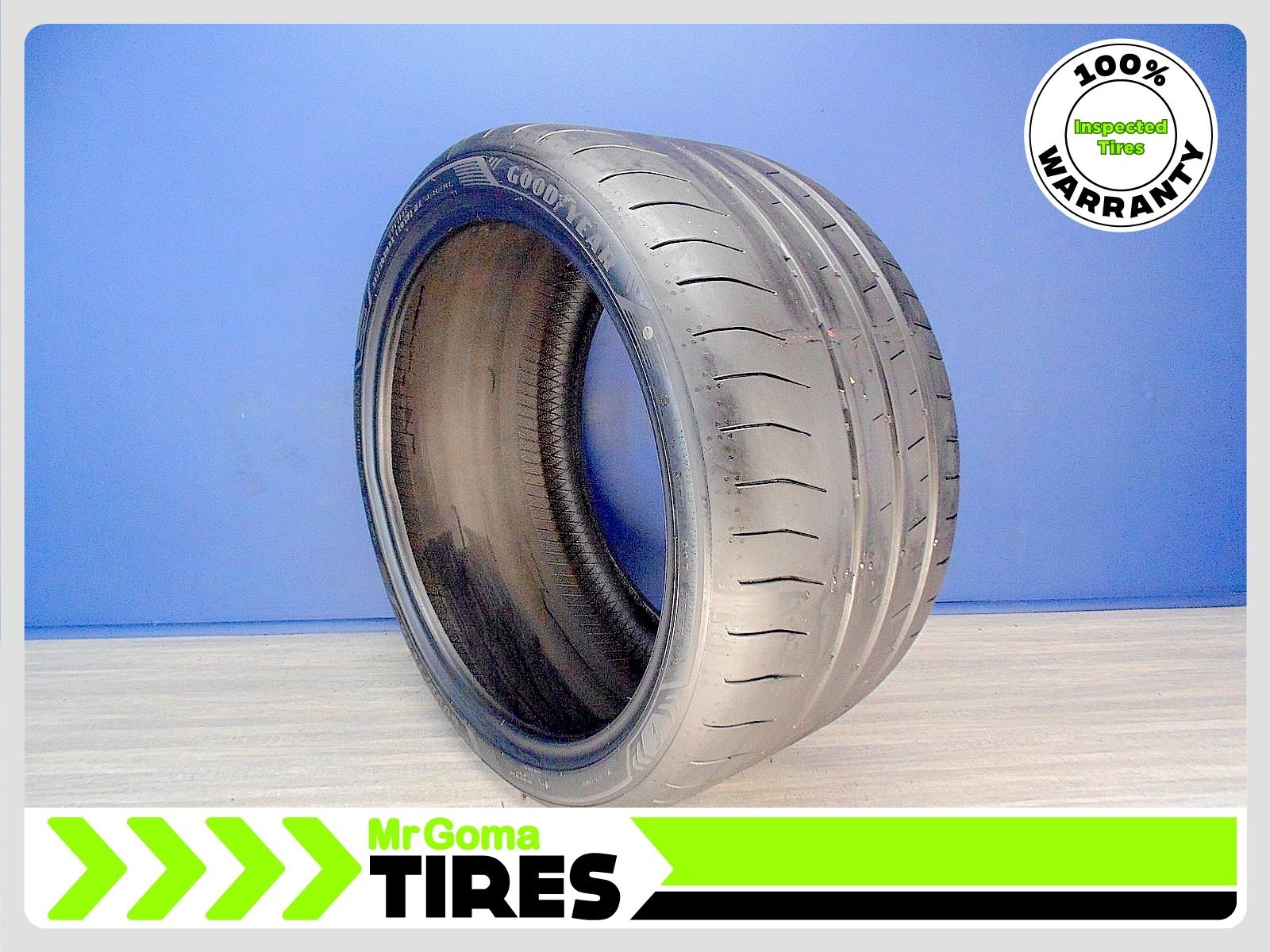 1 GOODYEAR EAGLE F1 SUPER SPORT R N1 315/30ZR21 USED TIRE 6.9/32 TREAD 3153021